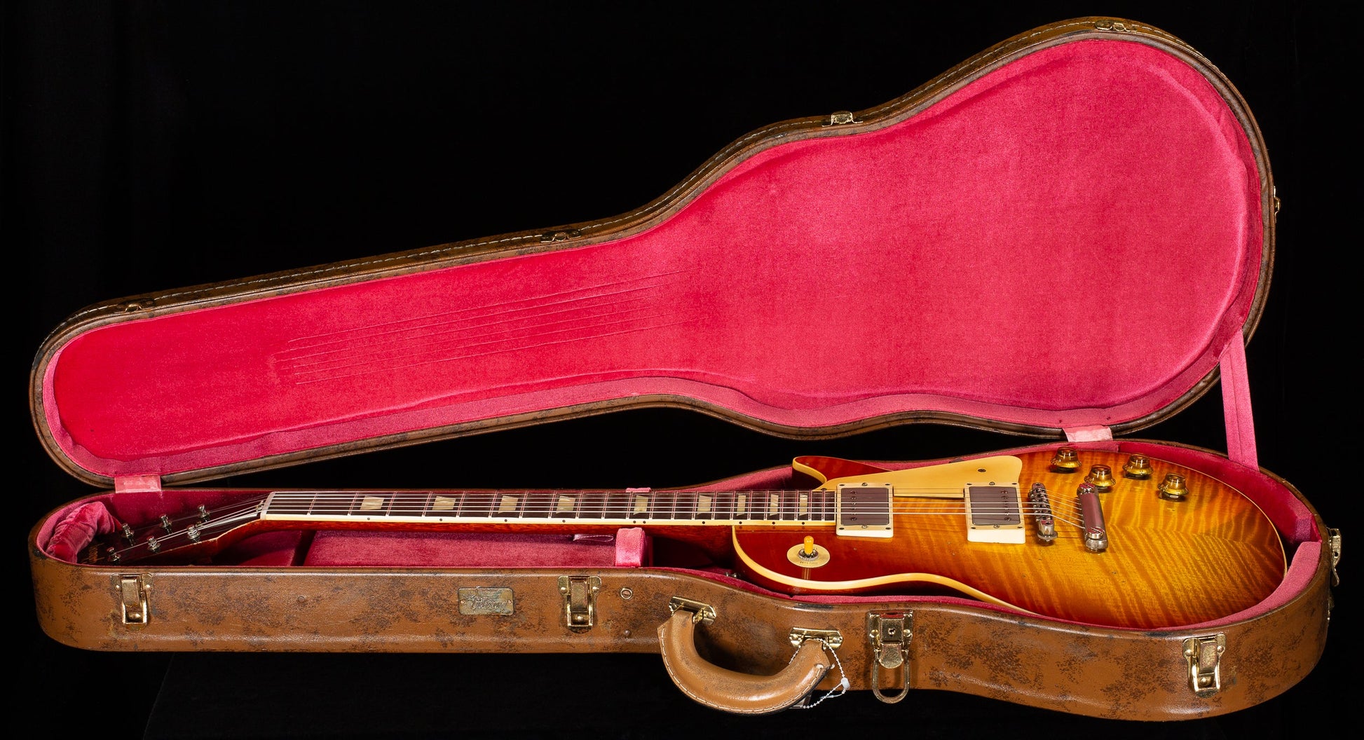 Gibson Custom Shop 1959 Les Paul Standard Brazilian Rosewood Tom's Tea Murphy Lab Aged (110)