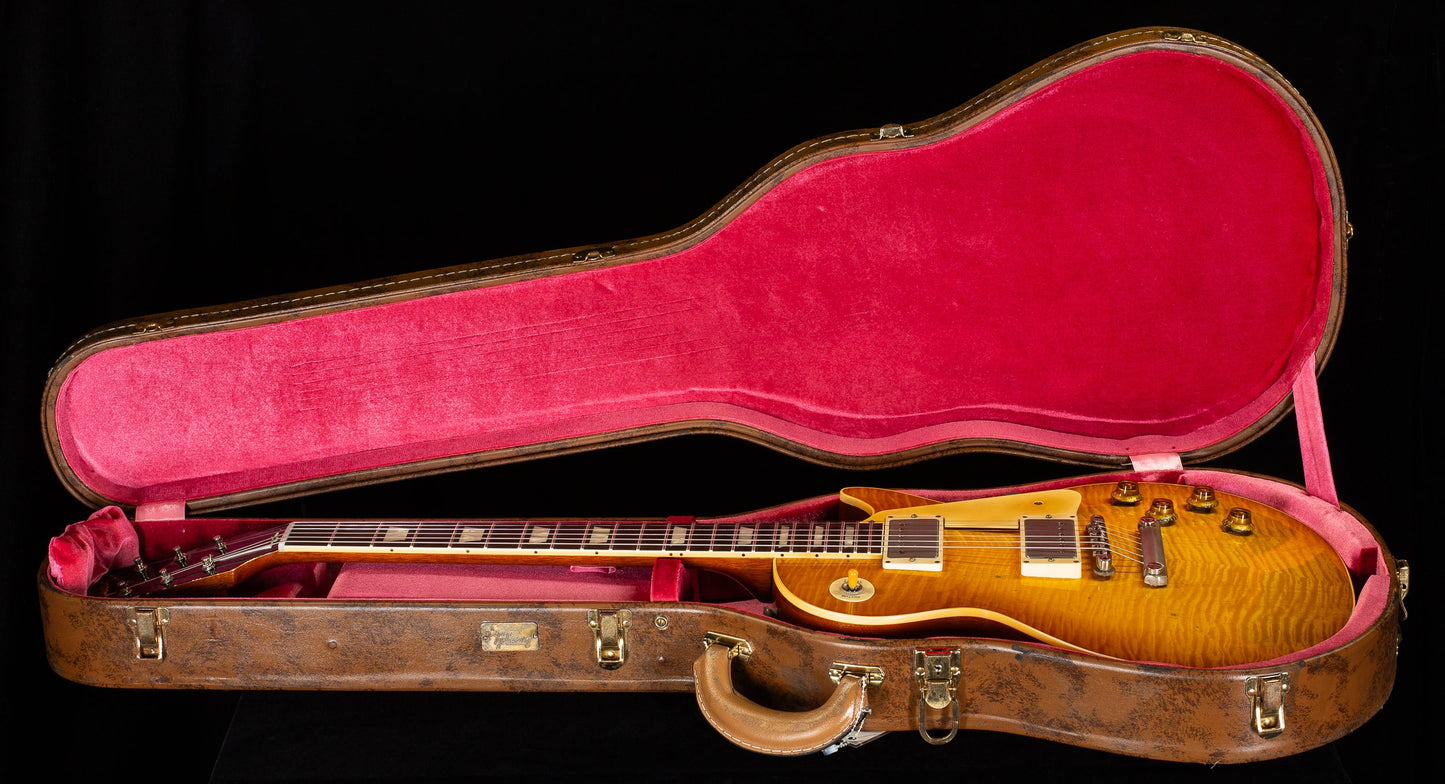 Gibson Custom Shop 1959 Les Paul Standard Brazilian Rosewood Tom's Lemon Murphy Lab Aged(144)