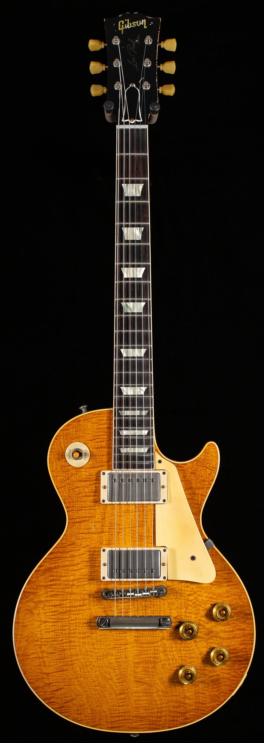 Gibson Custom Shop 1959 Les Paul Standard Brazilian Rosewood Tom's Lemon Murphy Lab Aged (155)