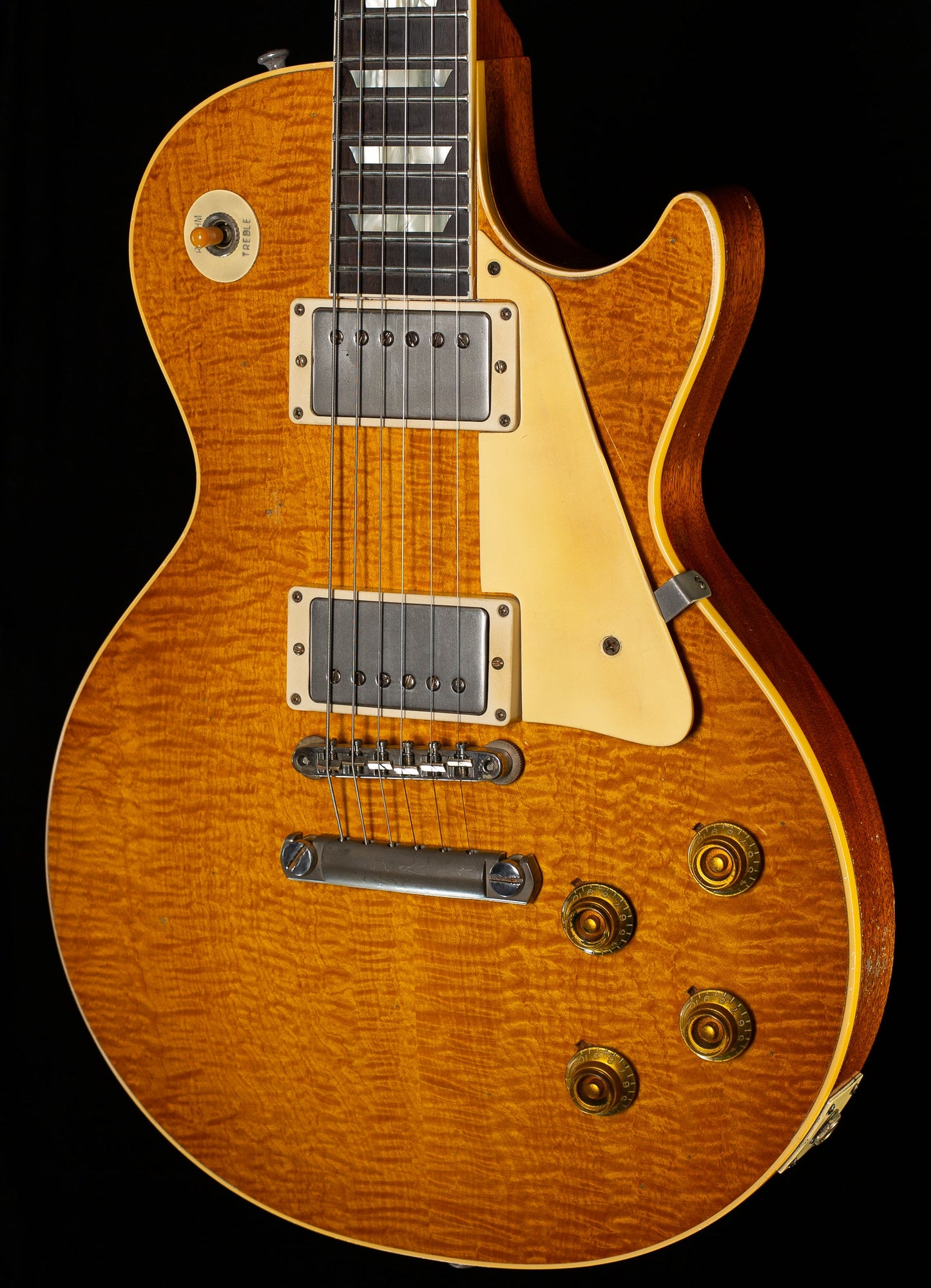 Gibson Custom Shop 1959 Les Paul Standard Brazilian Rosewood Tom's Lemon Murphy Lab Aged (155)