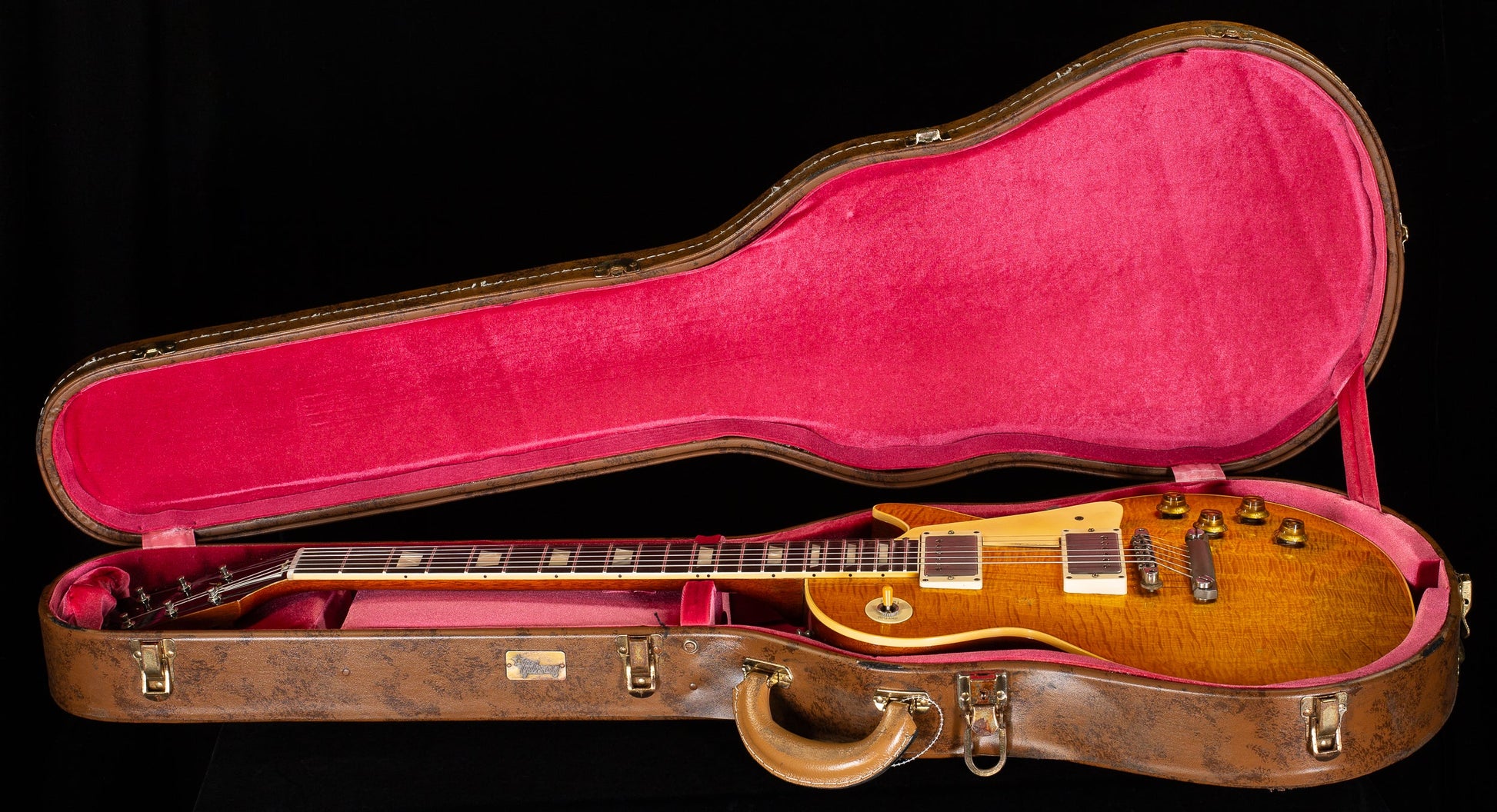 Gibson Custom Shop 1959 Les Paul Standard Brazilian Rosewood Tom's Lemon Murphy Lab Aged (155)