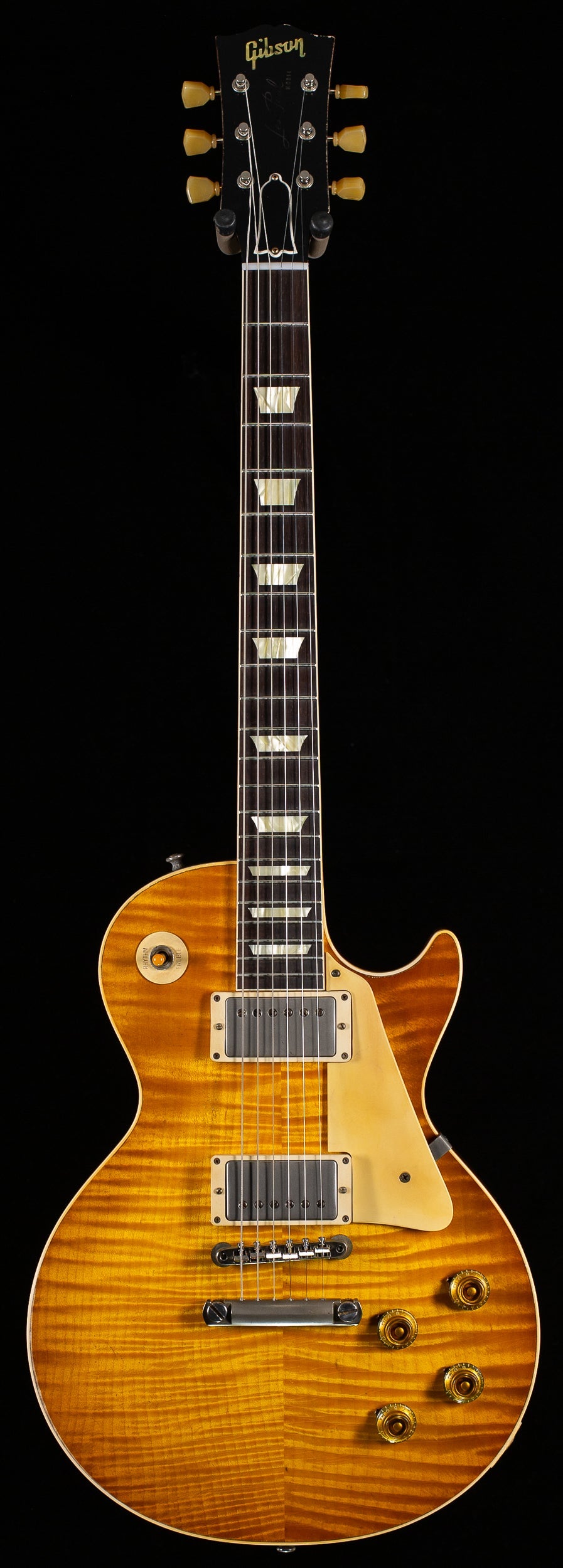 Gibson Custom Shop 1959 Les Paul Standard Brazilian Rosewood Tom's Lemon Murphy Lab Aged (157)