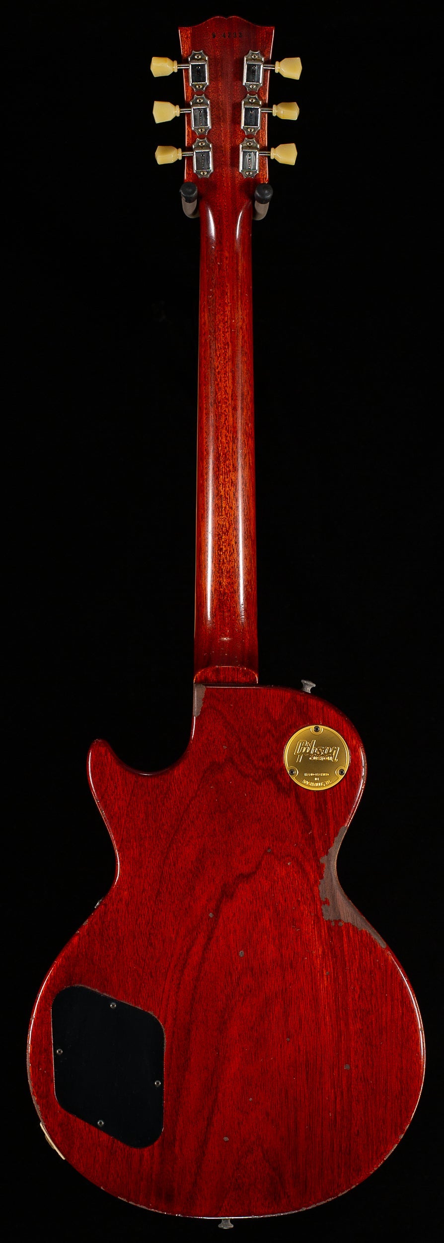Gibson Custom Shop 1959 Les Paul Standard Brazilian Rosewood Tom's Cherry Murphy Lab Aged (233)
