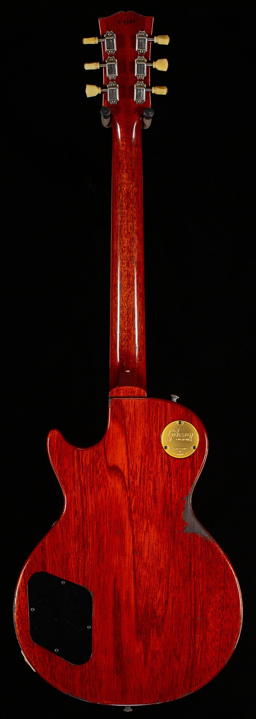 Gibson Custom Shop 1959 Les Paul Standard Brazilian Rosewood Tom's Cherry Murphy Lab Aged (236)