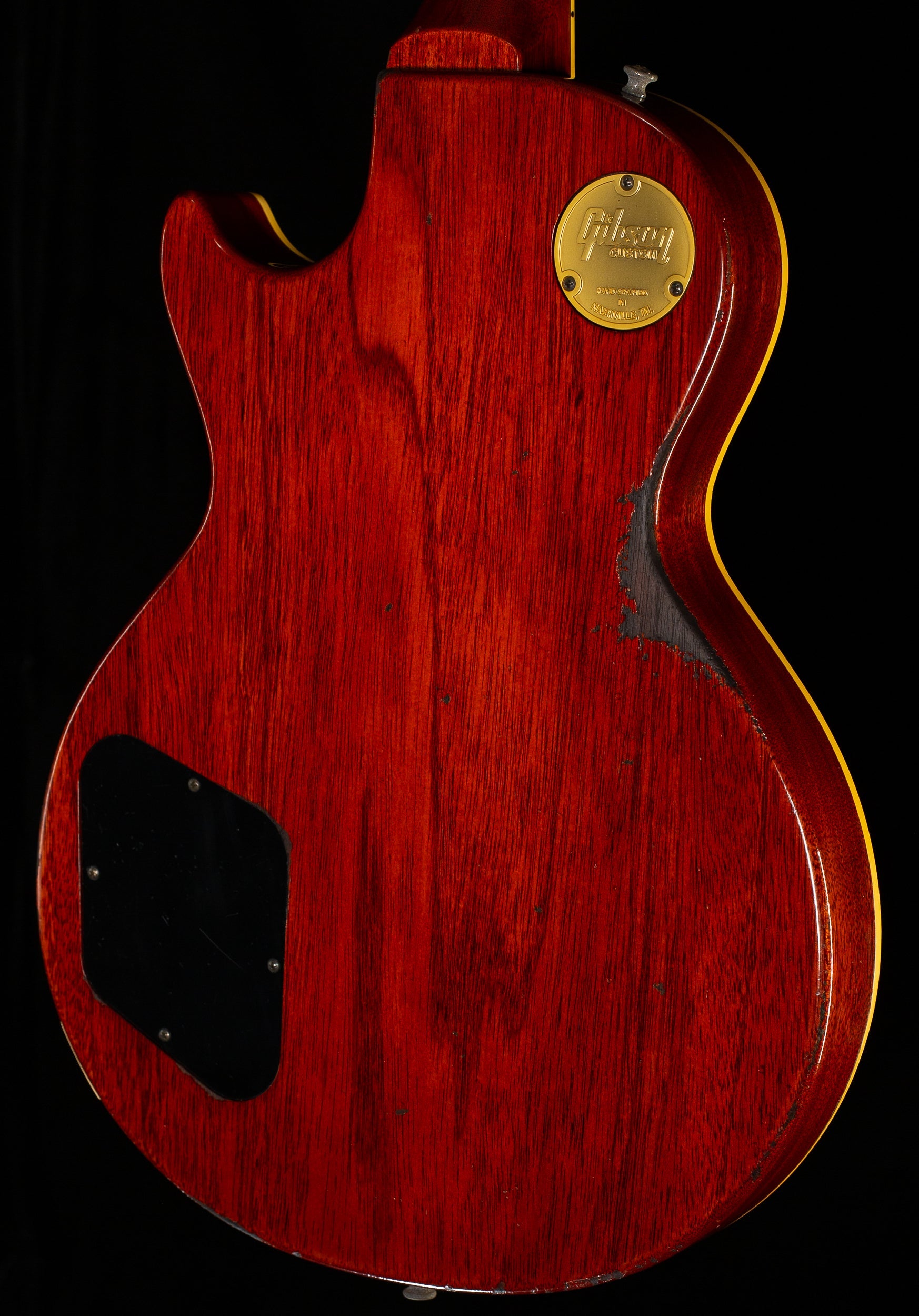 Gibson Custom Shop 1959 Les Paul Standard Brazilian Rosewood Tom's Cherry Murphy Lab Aged (236)