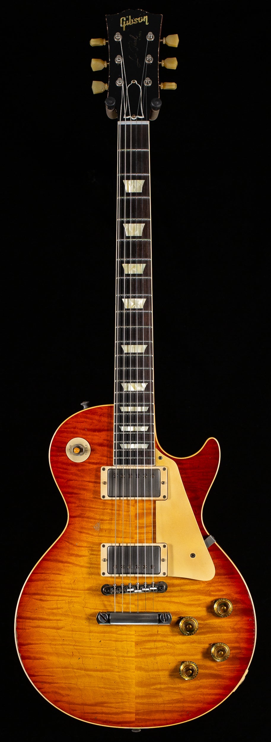 Gibson Custom Shop 1959 Les Paul Standard Brazilian Rosewood Tom's Cherry Murphy Lab Aged (243)