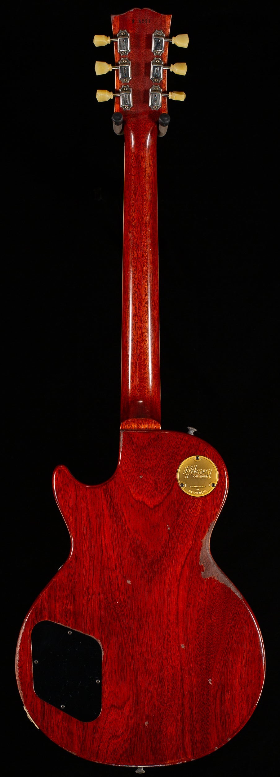 Gibson Custom Shop 1959 Les Paul Standard Brazilian Rosewood Tom's Cherry Murphy Lab Aged (251)