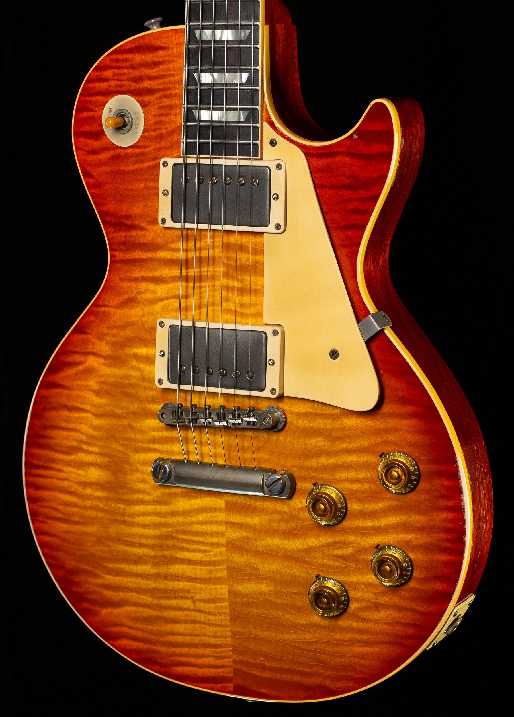 Gibson Custom Shop 1959 Les Paul Standard Brazilian Rosewood Tom's Cherry Murphy Lab Aged (251)