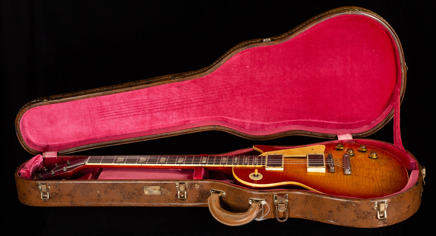 Gibson Custom Shop 1959 Les Paul Standard Brazilian Rosewood Tom's Cherry Murphy Lab Aged (254)