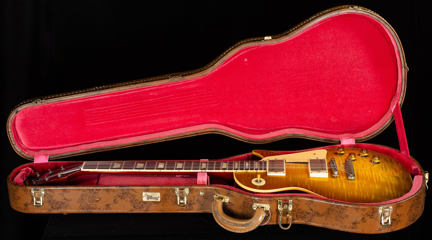 Gibson Custom Shop 1959 Les Paul Standard Green Lemon Fade Murphy Lab Heavy Aged (672)