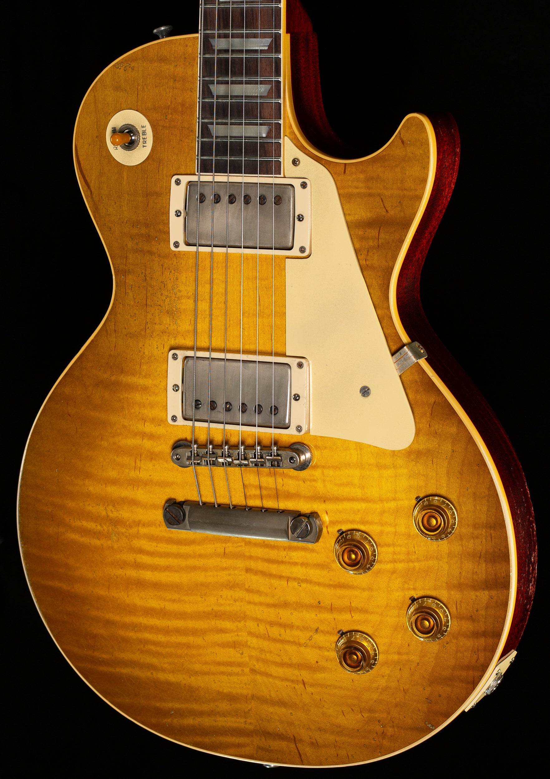 Gibson Custom Shop 1959 Les Paul Standard Green Lemon Fade Murphy Lab Heavy Aged (700)