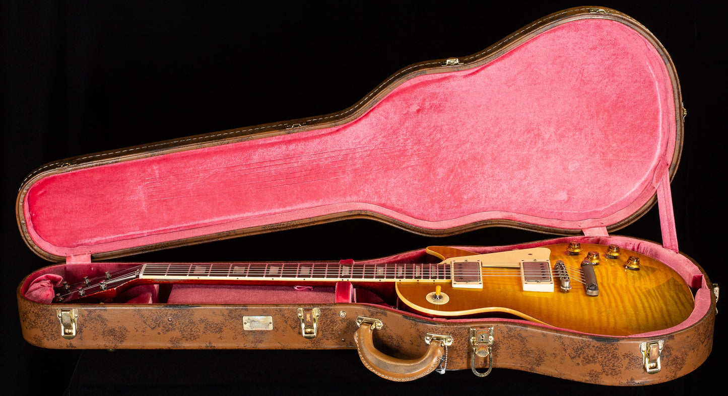 Gibson Custom Shop 1959 Les Paul Standard Green Lemon Fade Murphy Lab Heavy Aged (700)