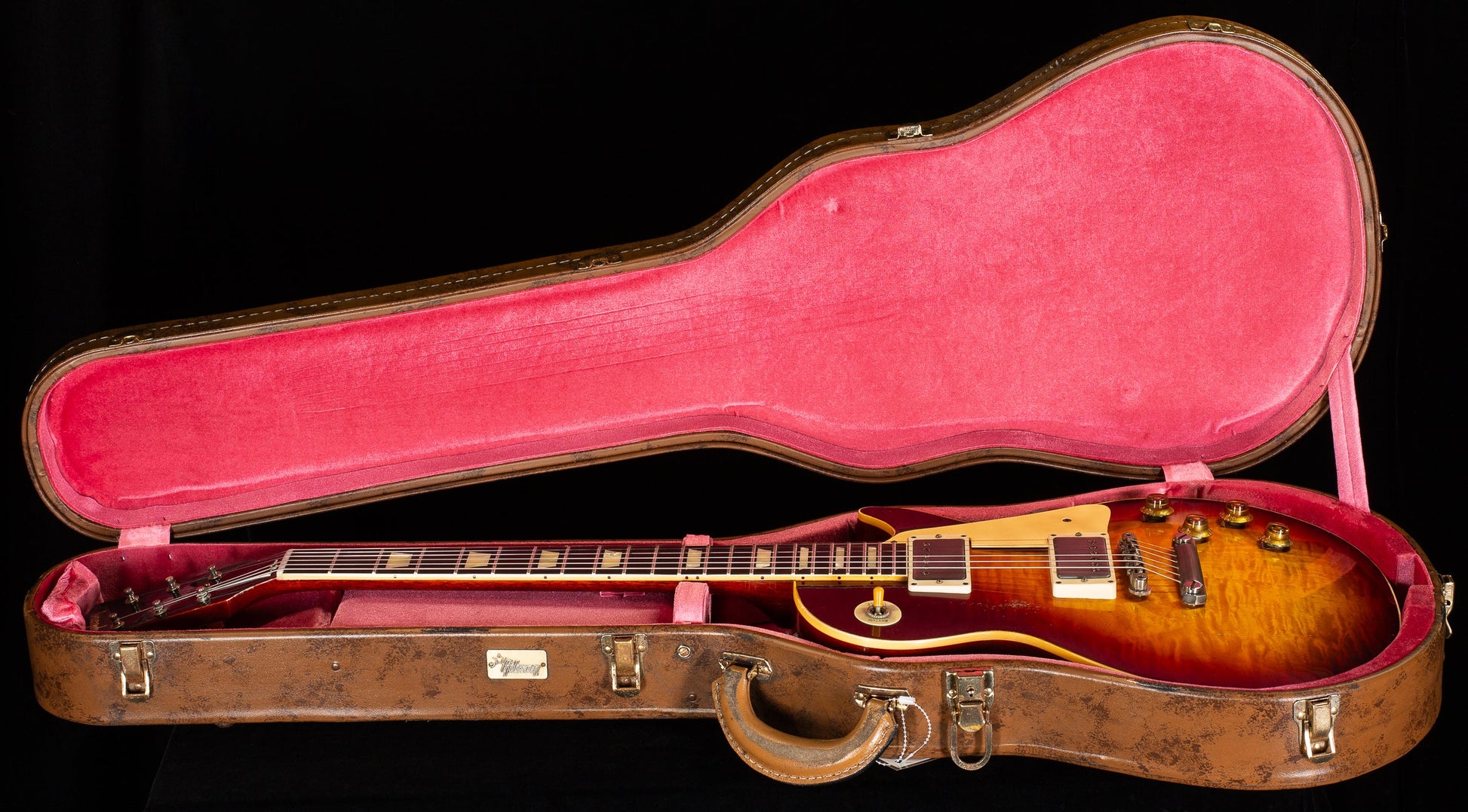Gibson Custom Shop 1959 Les Paul Standard Brazilian Rosewood Tom's Dark Burst Murphy Lab Aged (271)