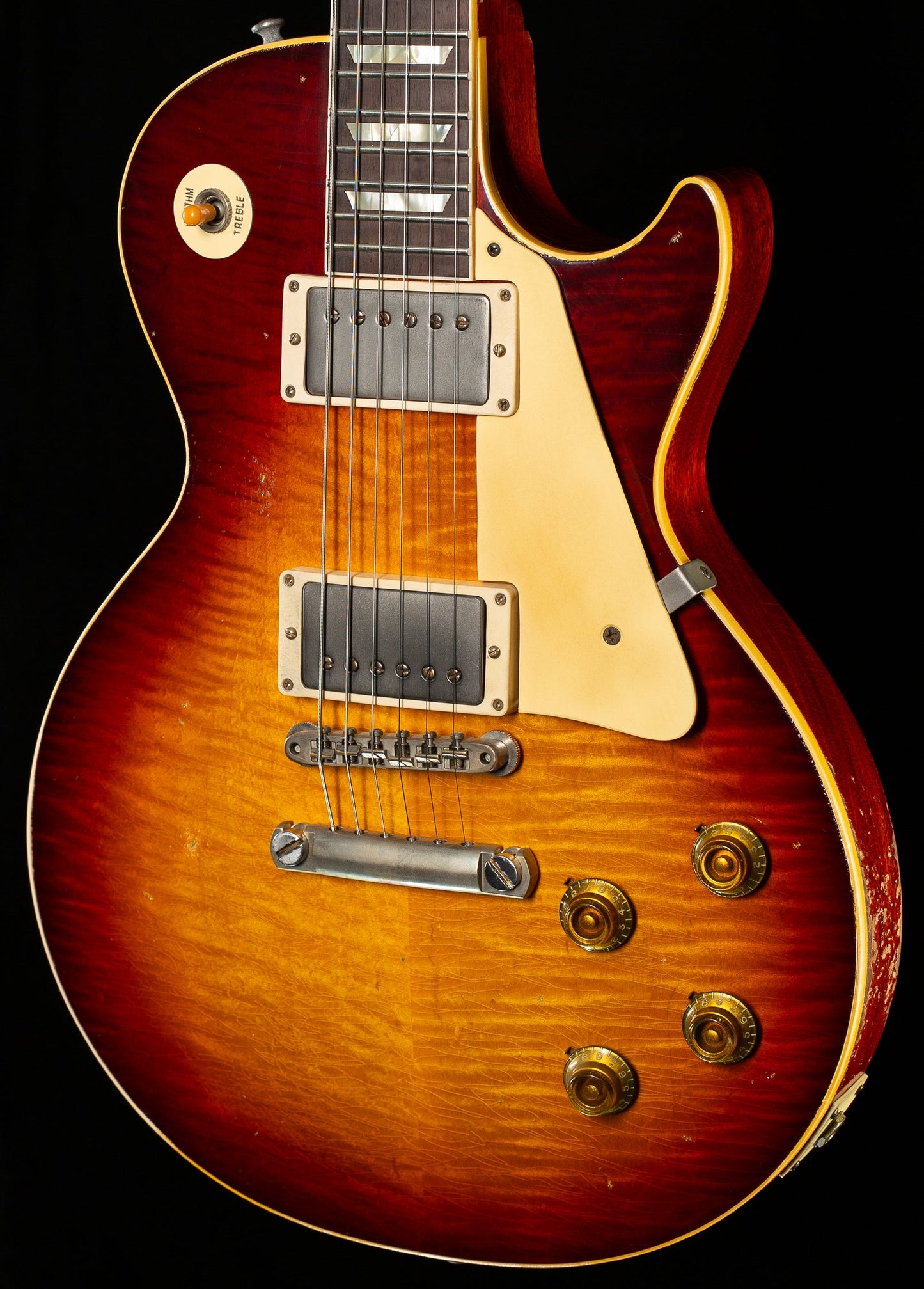 Gibson Custom Shop 1959 Les Paul Standard Brazilian Rosewood Tom's Dark Burst Murphy Lab Aged (272)