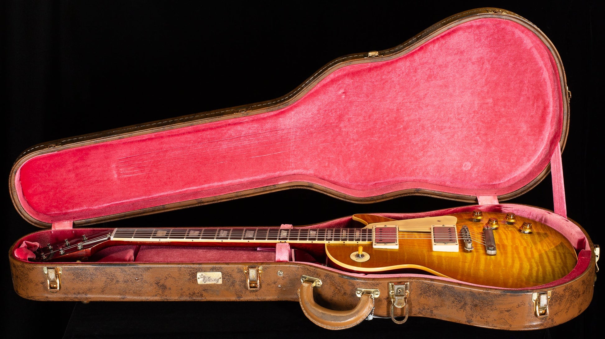 Gibson Custom Shop 1959 Les Paul Standard Green Lemon Fade Murphy Lab Heavy Aged (758)