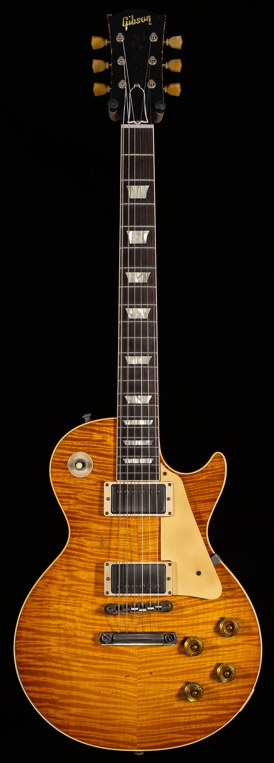 Gibson Custom Shop 1959 Les Paul Standard Brazilian Rosewood Tom's Lemon Murphy Lab Aged (277)