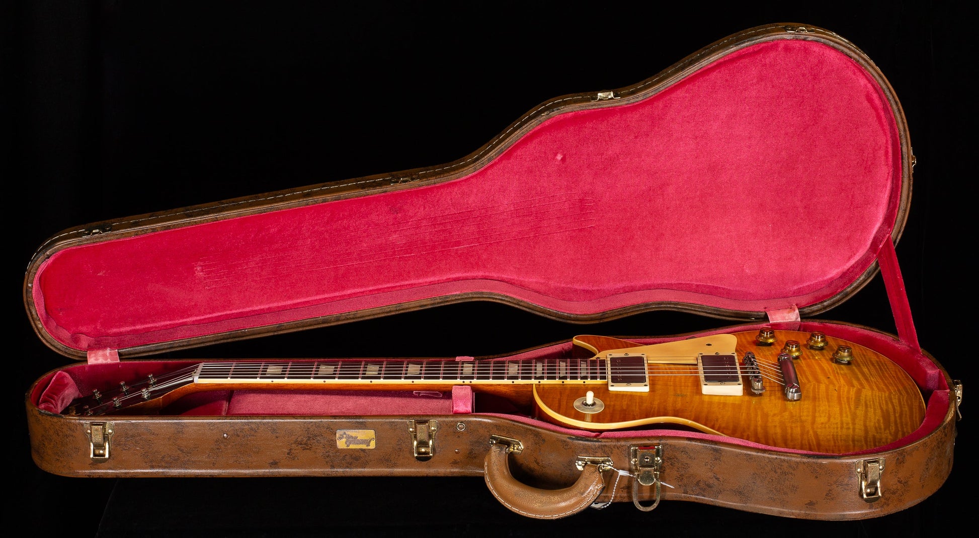 Gibson Custom Shop 1959 Les Paul Standard Brazilian Rosewood Tom's Lemon Murphy Lab Aged (277)