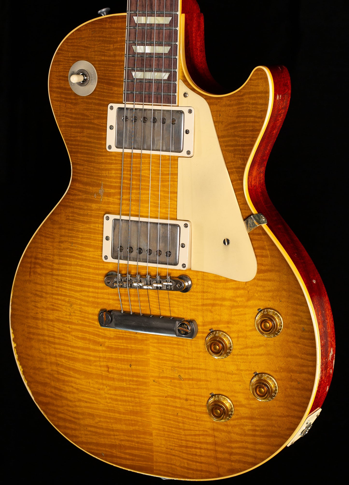 Gibson Custom Shop 1959 Les Paul Standard Green Lemon Fade Murphy Lab Heavy Aged (535)
