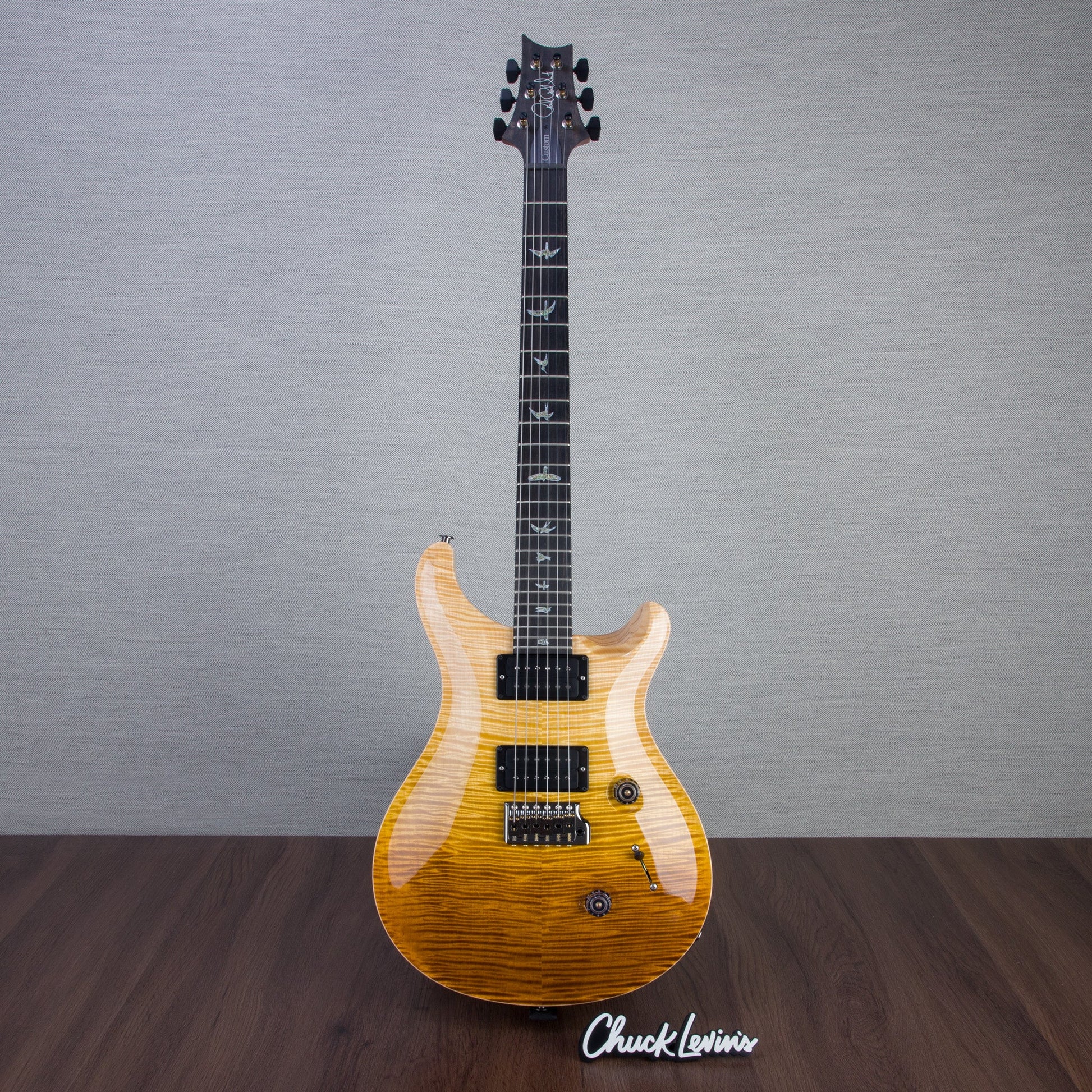 PRS Wood Library Custom 24 Electric Guitar - Private Stock Goldstorm Fade Finish - CHUCKSCLUSIVE - #240383984 - 2024