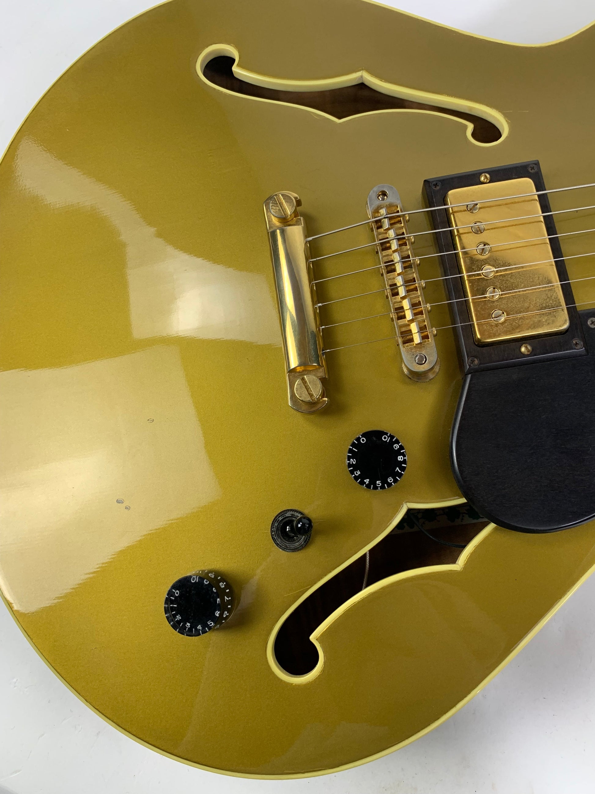 2001 Tom Ribbecke Testadura Goldtop - Masterbuilt w Brazilian Rosewood Center Block & Sides