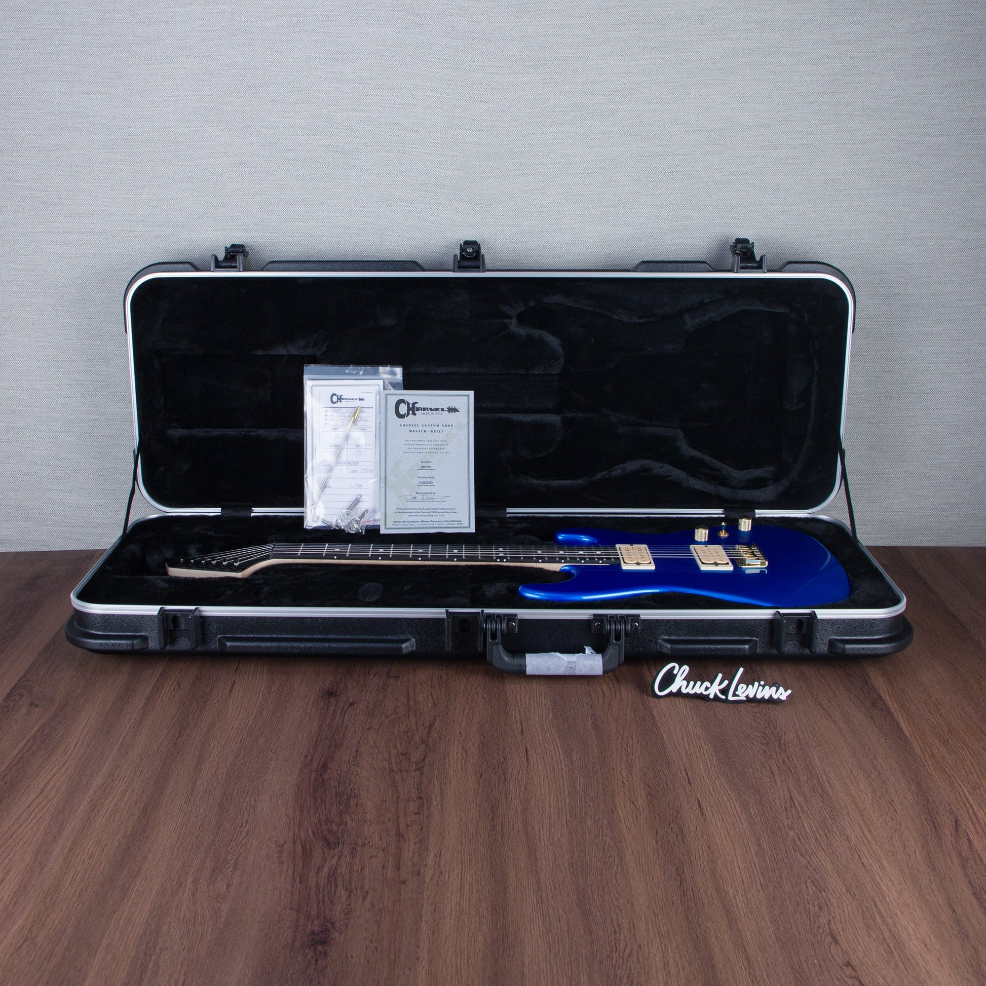 Charvel Custom Shop San Dimas 2H Masterbuilt By Joe Williams - Candy Apple Blue - #JW0136
