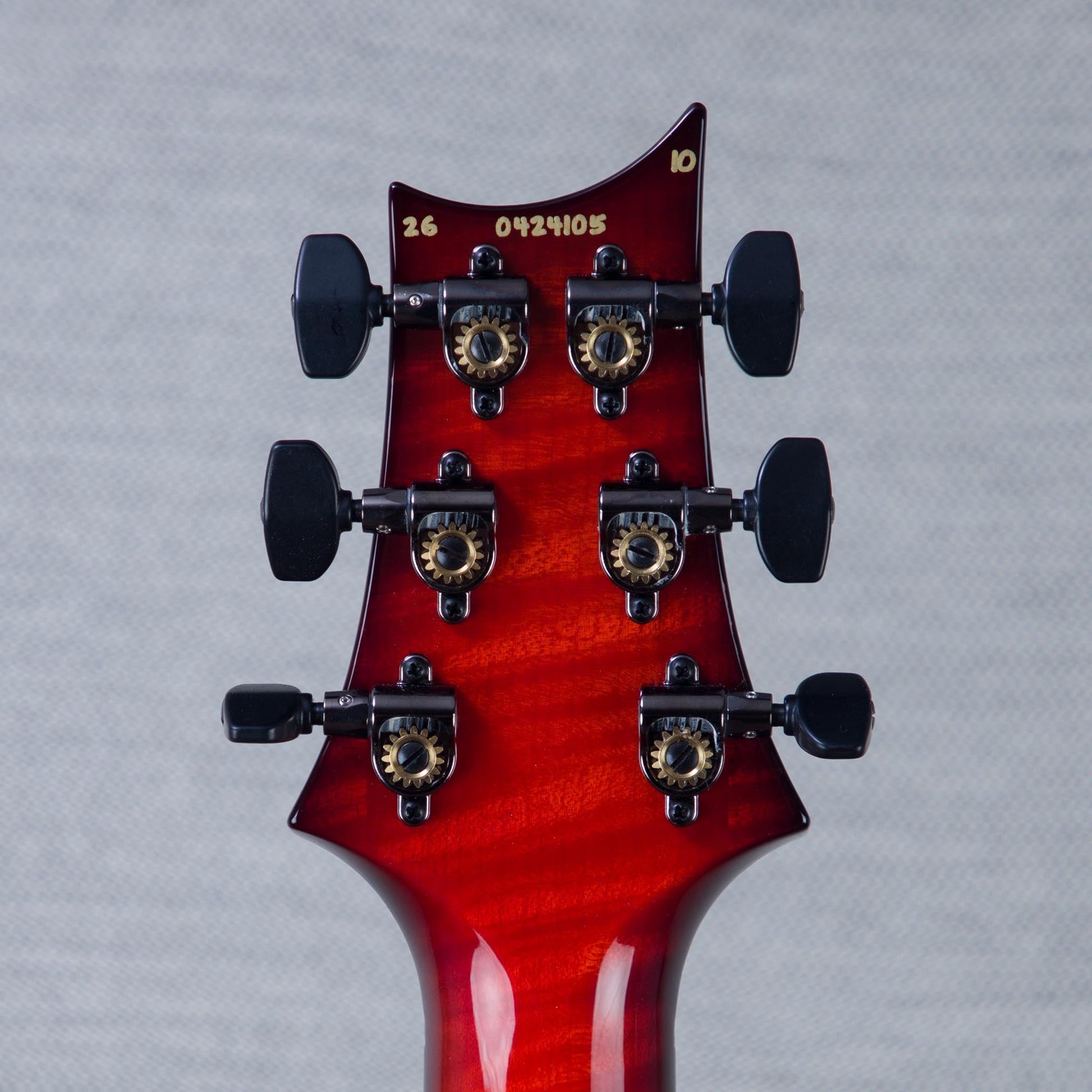 PRS Limited Edition Custom 24-08 10-Top Electric Guitar - Fire Red Burst - #0424105