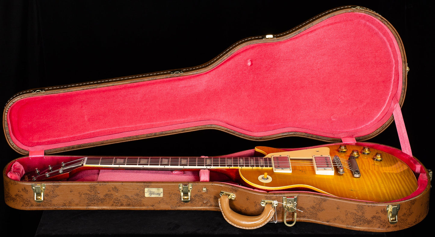Gibson Custom Shop Willcutt Exclusive 1959 Les Paul Standard Murphy Lab Ultra Heavy Aged Green Lemon Fade Brazilian Fingerboard (145)