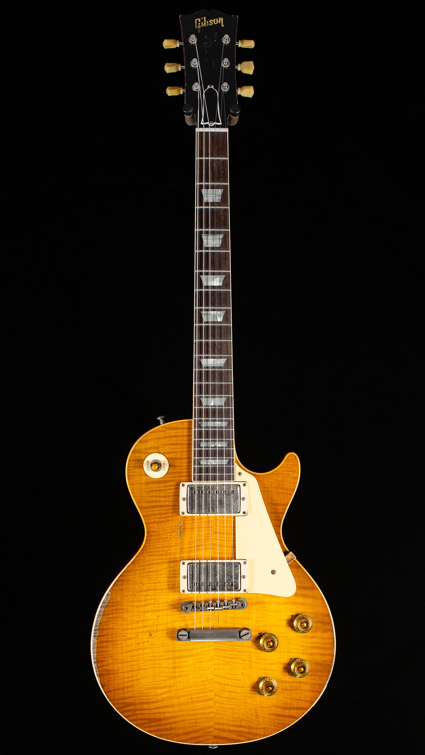 Gibson Custom Shop Willcutt Exclusive 1959 Les Paul Standard Murphy Lab Ultra Heavy Aged Green Lemon Fade Brazilian Fingerboard (170)