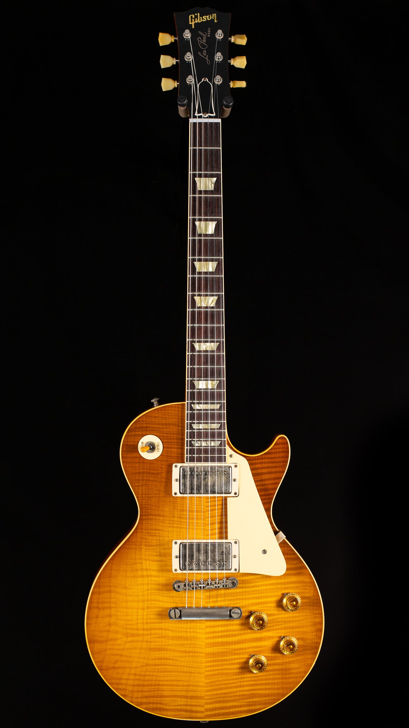 Gibson Custom Shop 1959 Les Paul Standard Murphy Lab Ultra Light Aged Green Lemon Fade Willcutt Cloudbucker Pickups (577)