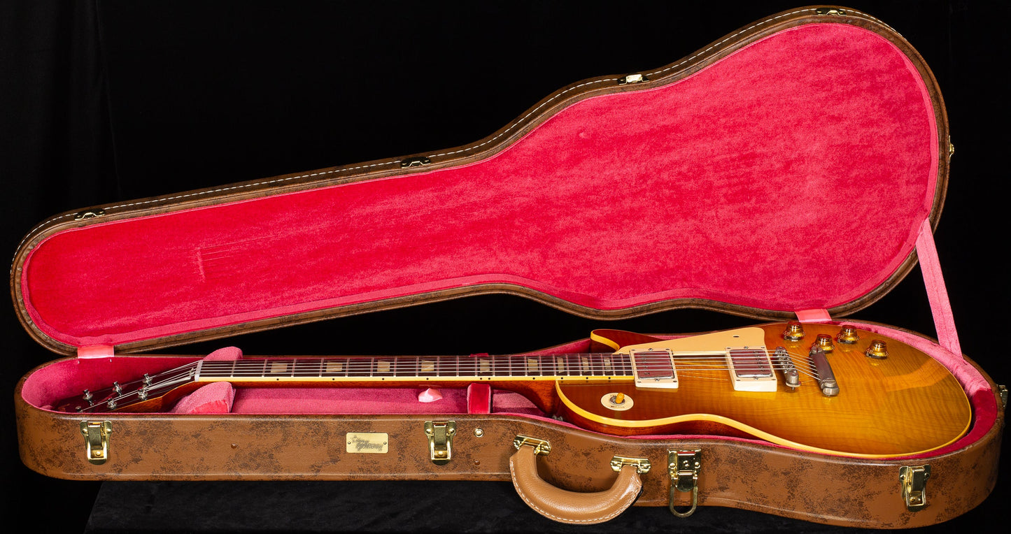 Gibson Custom Shop 1959 Les Paul Standard Murphy Lab Ultra Light Aged Green Lemon Fade Willcutt Cloudbucker Pickups (577)