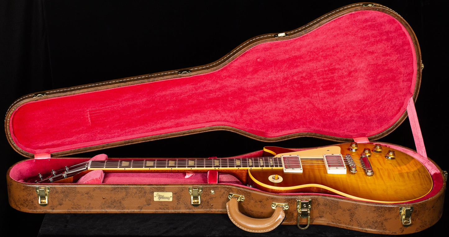 Gibson Custom Shop 1959 Les Paul Standard Green Lemon Fade Willcutt Cloudbucker Pickups (585)