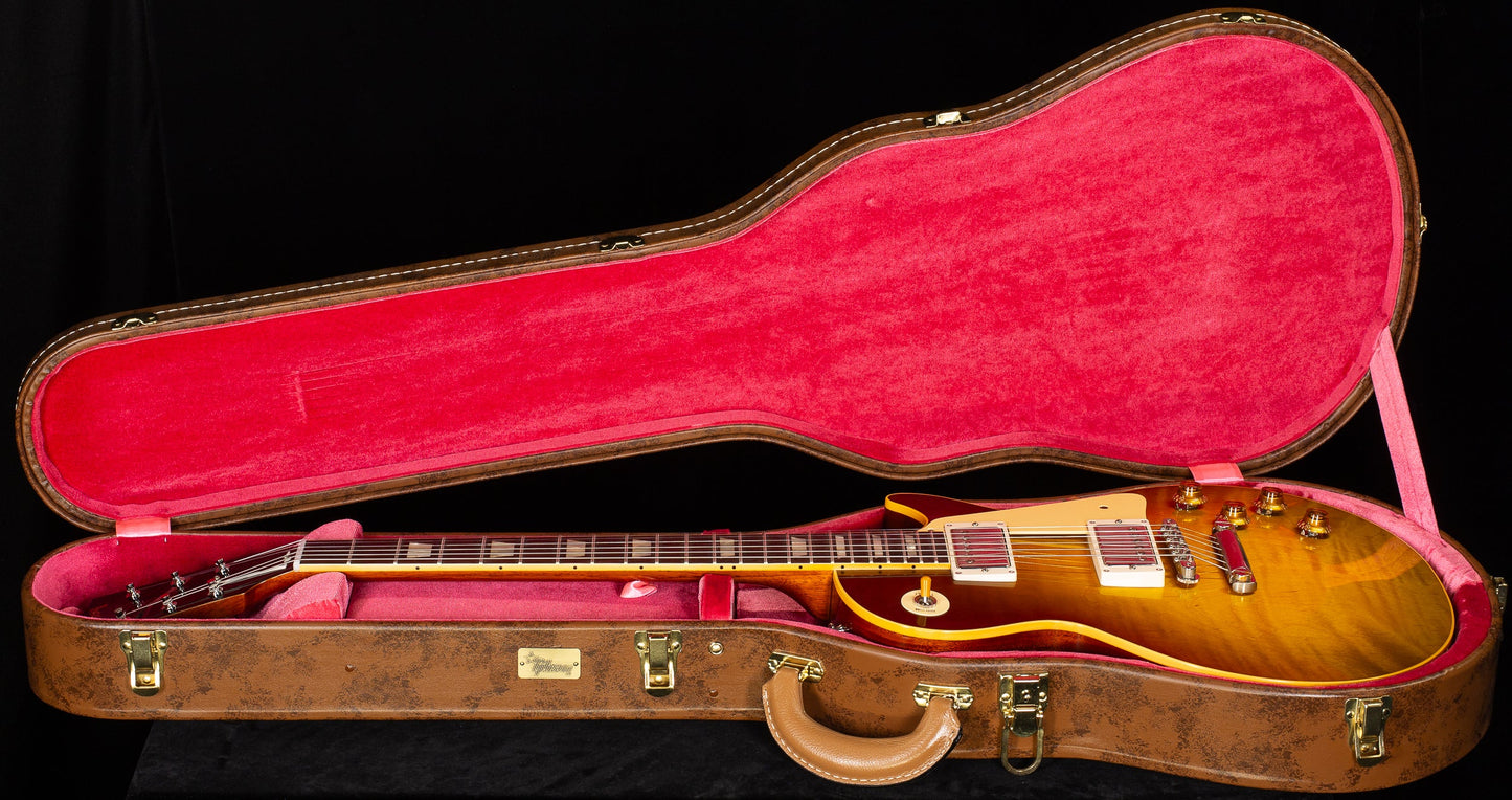 Gibson Custom Shop 1959 Les Paul Standard Green Lemon Fade Willcutt Cloudbucker Pickups (586)