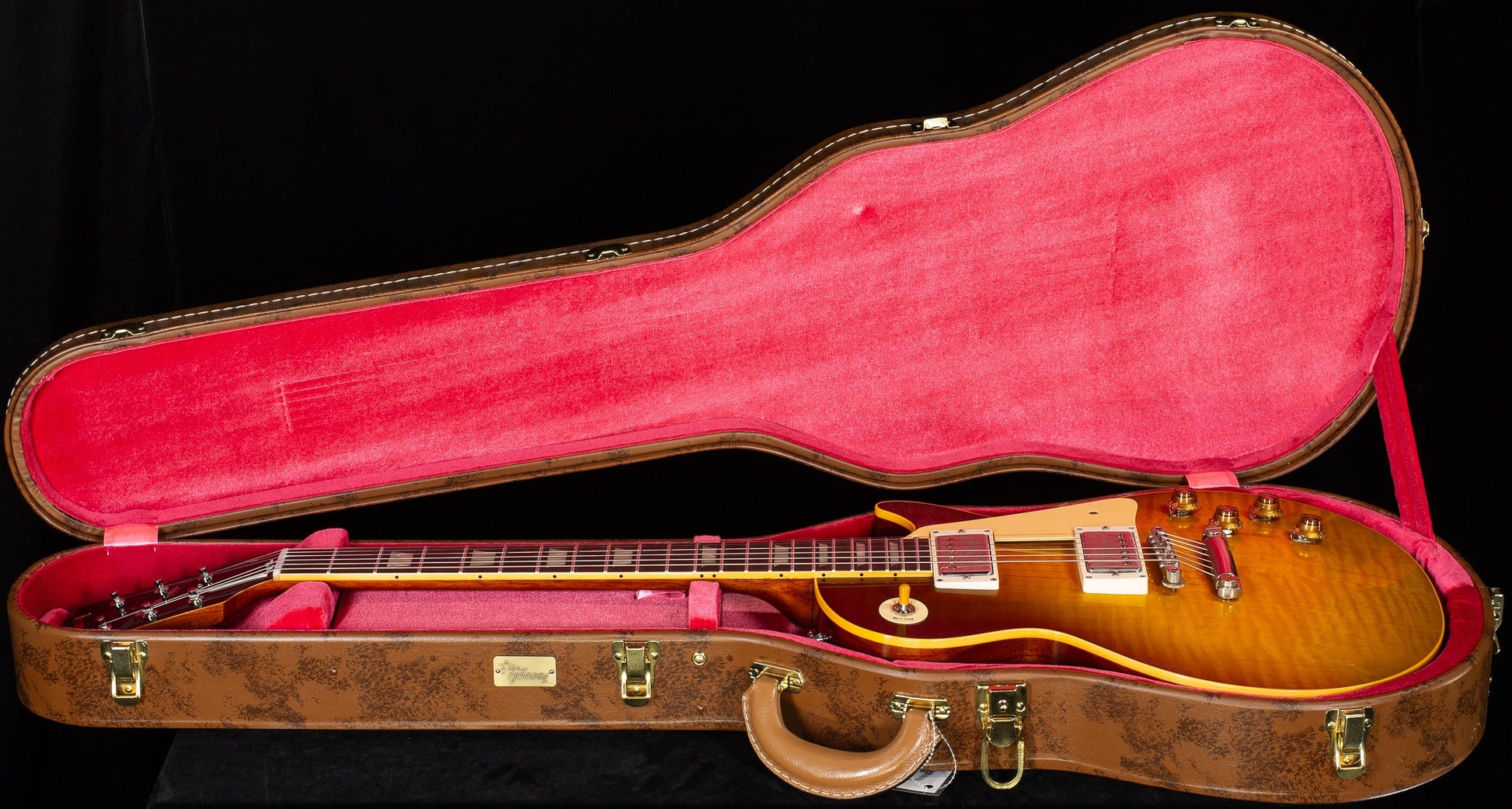 Gibson Custom Shop Willcutt Cavern Collection 1959 Les Paul Standard Green Lemon Fade Chambered (594)