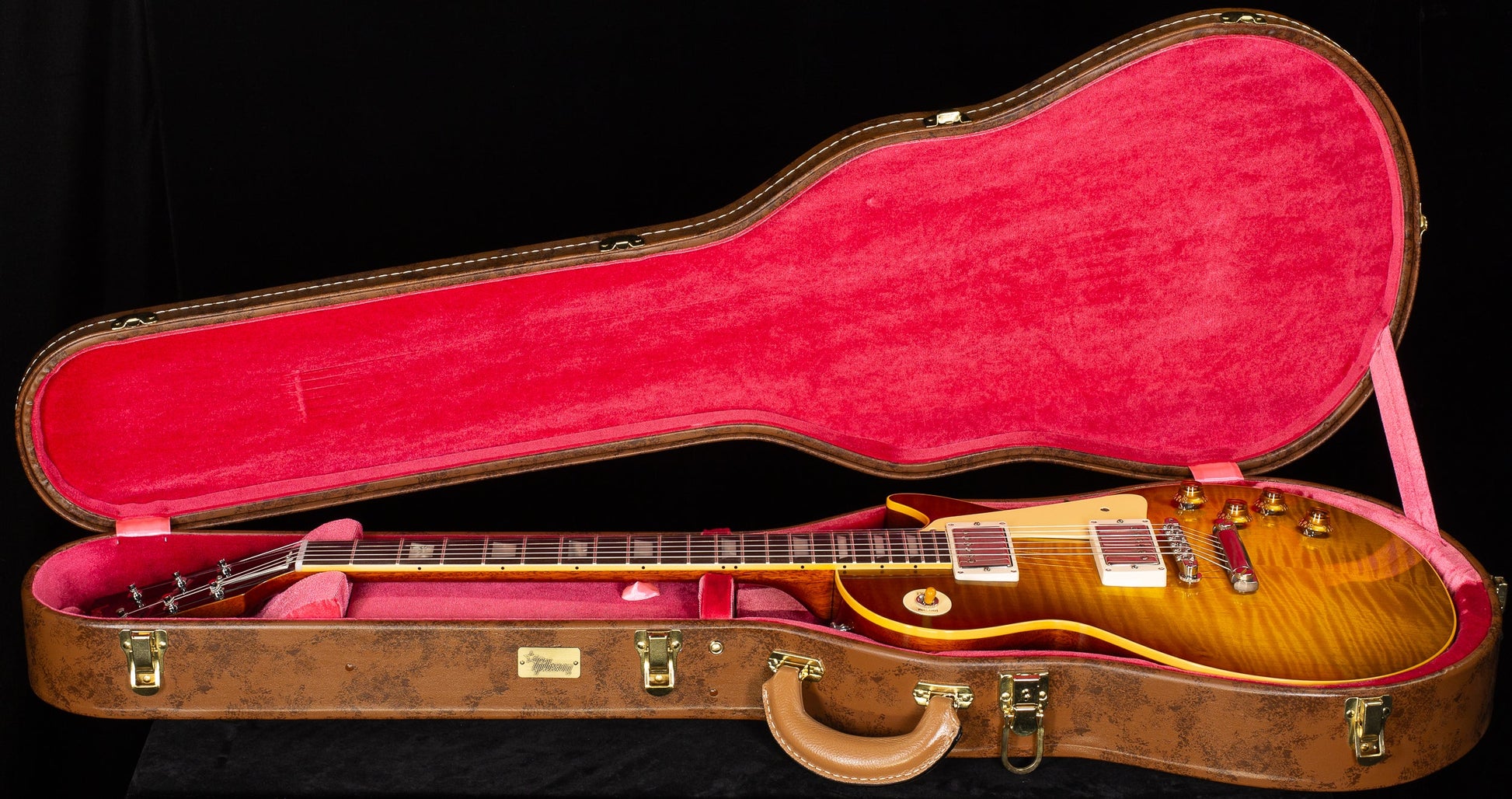 Gibson Custom Shop 1959 Les Paul Standard Green Lemon Fade Willcutt Cloudbucker Pickups (595)