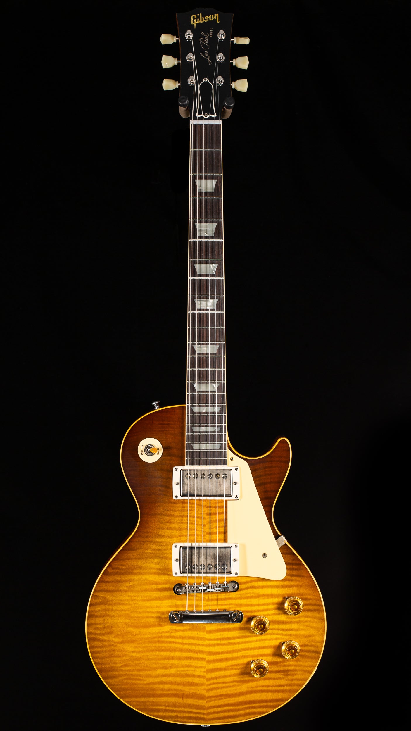 Gibson Custom Shop 1959 Les Paul Standard Green Lemon Fade Willcutt Cloudbucker Pickups (611)