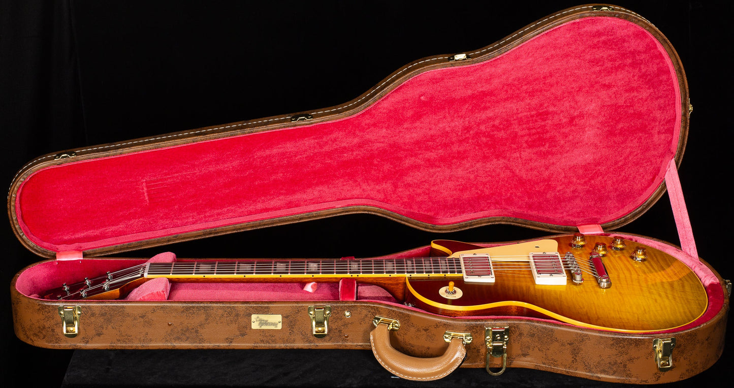 Gibson Custom Shop 1959 Les Paul Standard Green Lemon Fade Willcutt Cloudbucker Pickups (611)