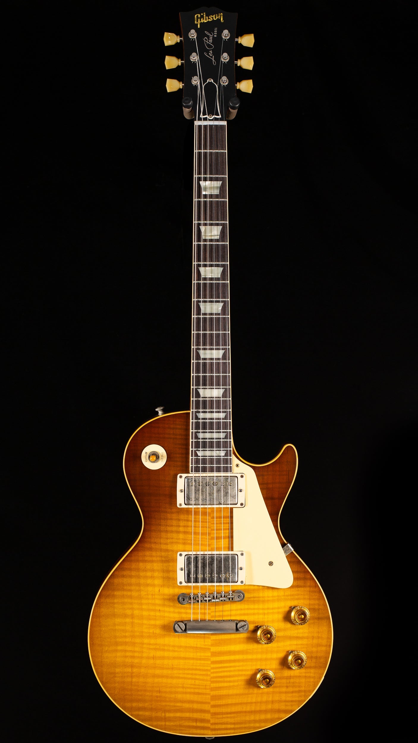 Gibson Custom Shop 1959 Les Paul Standard Murphy Lab Ultra Light Aged Green Lemon Fade Willcutt Cloudbucker Pickups (616)