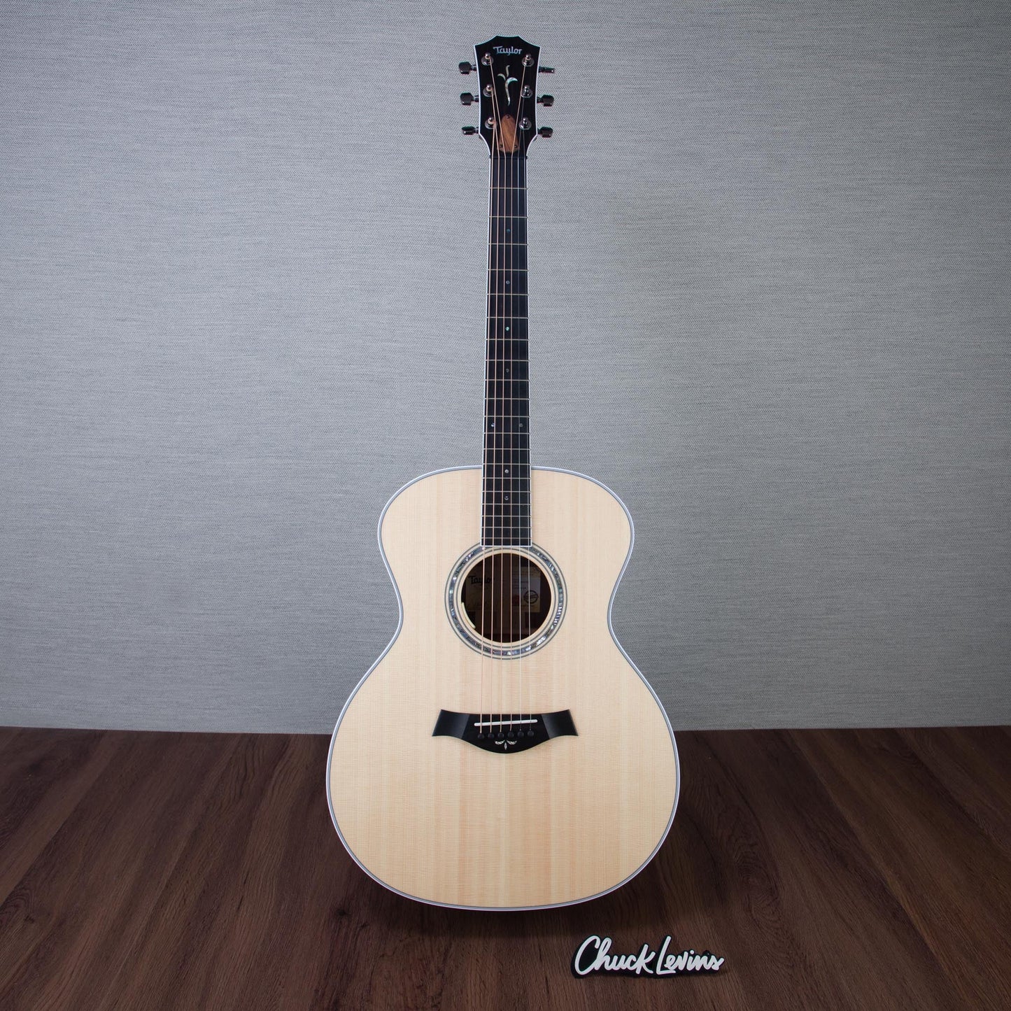 Taylor Custom Shop Grand Auditorium Lutz Spruce/Brazilian Rosewood Acoustic Electric Guitar - #1201266083