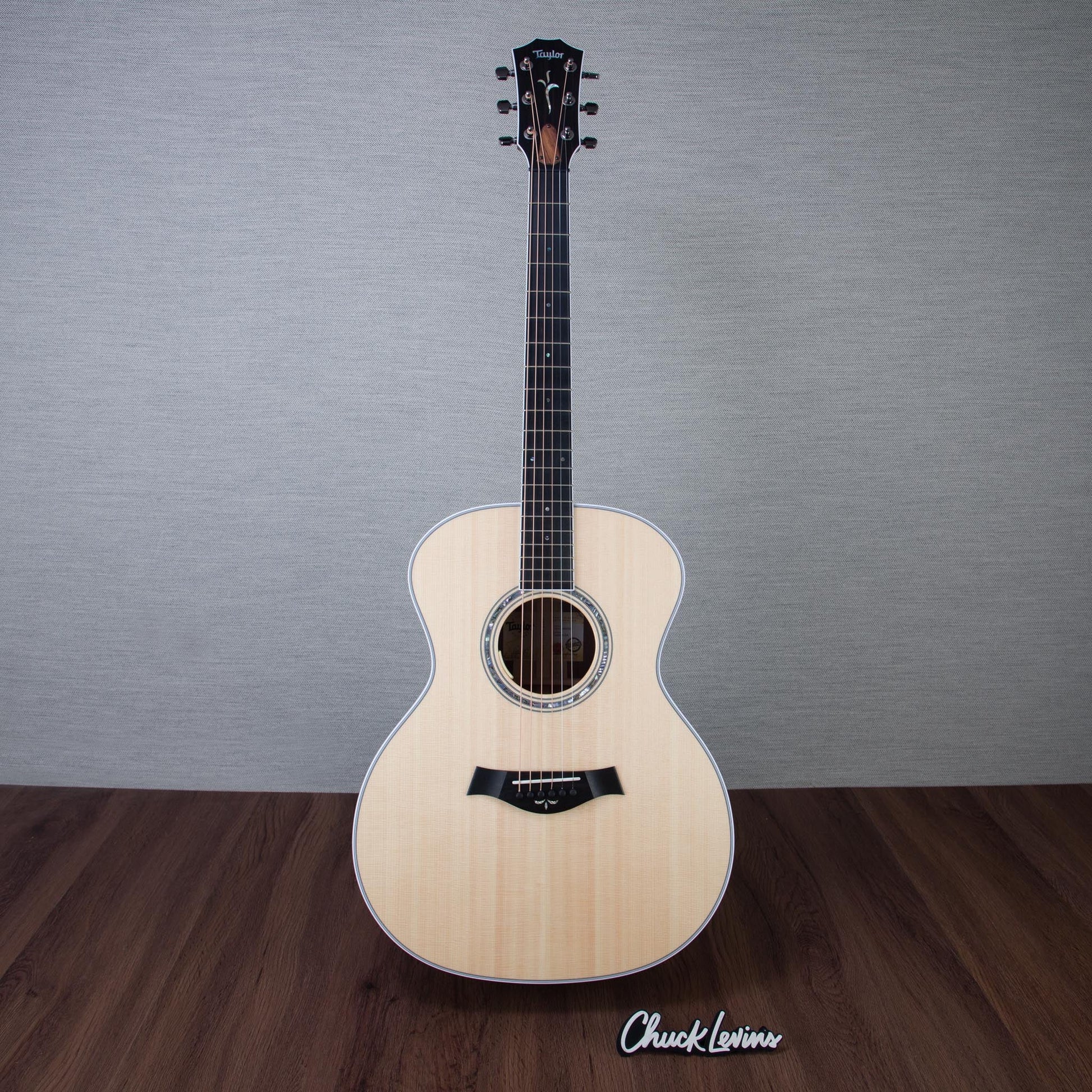 Taylor Custom Shop Grand Auditorium Lutz Spruce/Brazilian Rosewood Acoustic Electric Guitar - #1201266083