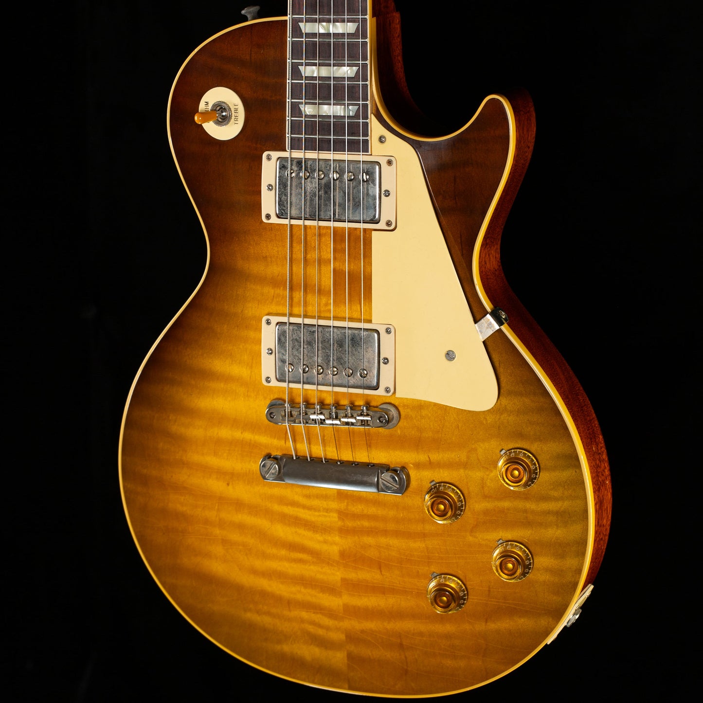 Gibson Custom Shop 1959 Les Paul Standard Murphy Lab Ultra Light Aged Green Lemon Fade Willcutt Cloudbucker Pickups (656)