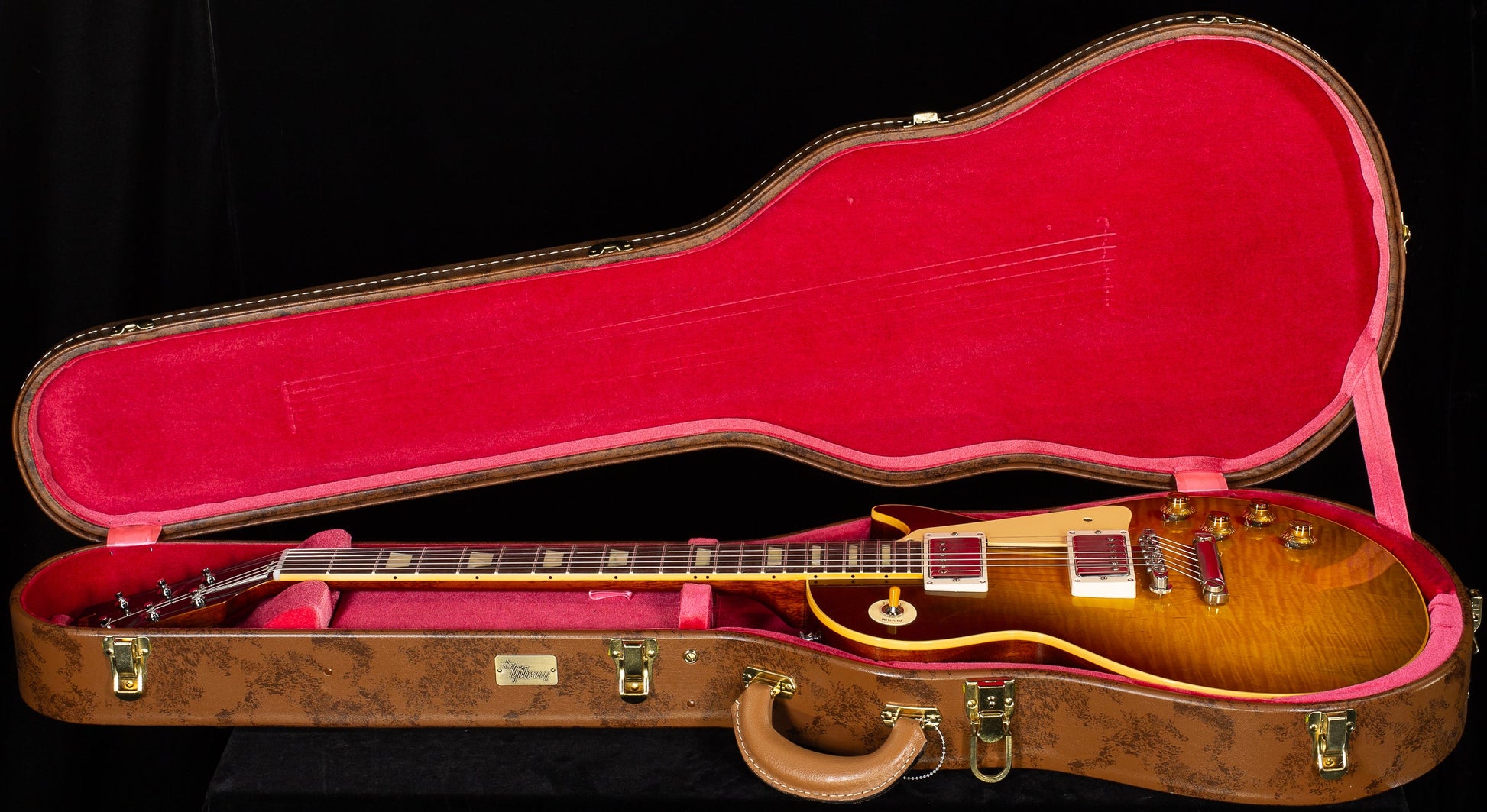 Gibson Custom Shop Willcutt Cavern Collection 1959 Les Paul Standard VOS Green Lemon Fade Chambered (683)