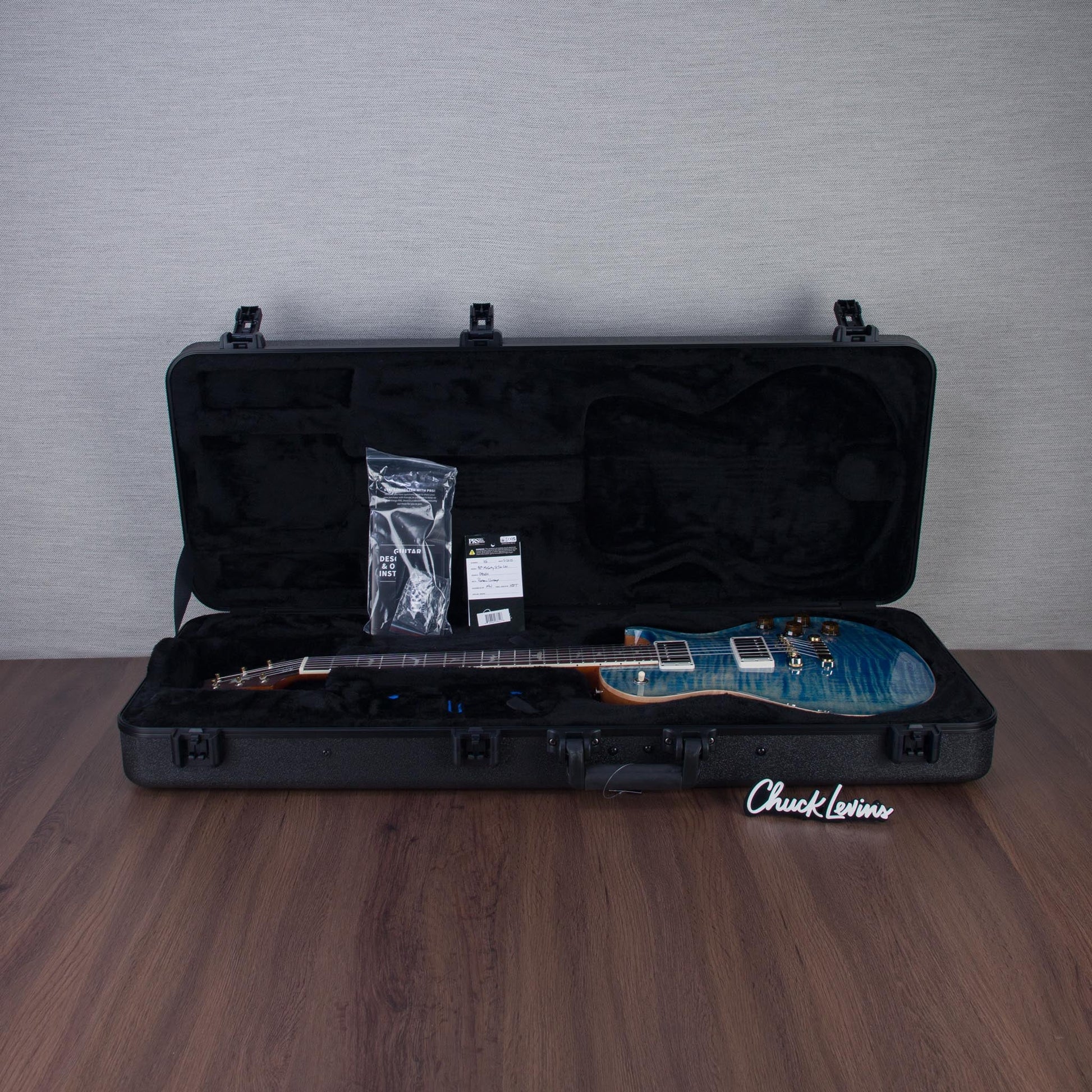 PRS 40th Anniversary Limited Edition McCarty SC56 Electric Guitar - Faded Blue Jean - #250406511