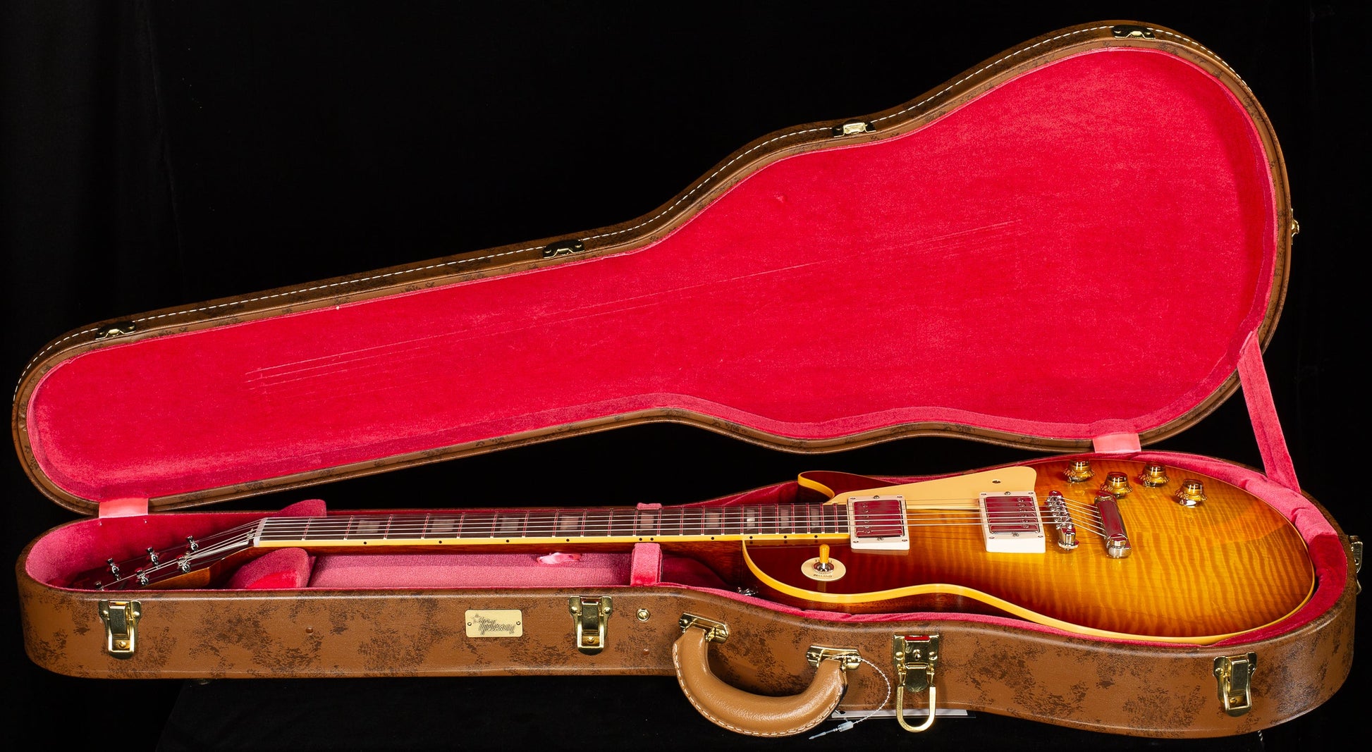 Gibson Custom Shop 1959 Les Paul Standard Slow Iced Tea Fade Willcutt Cloudbucker Pickups (994)