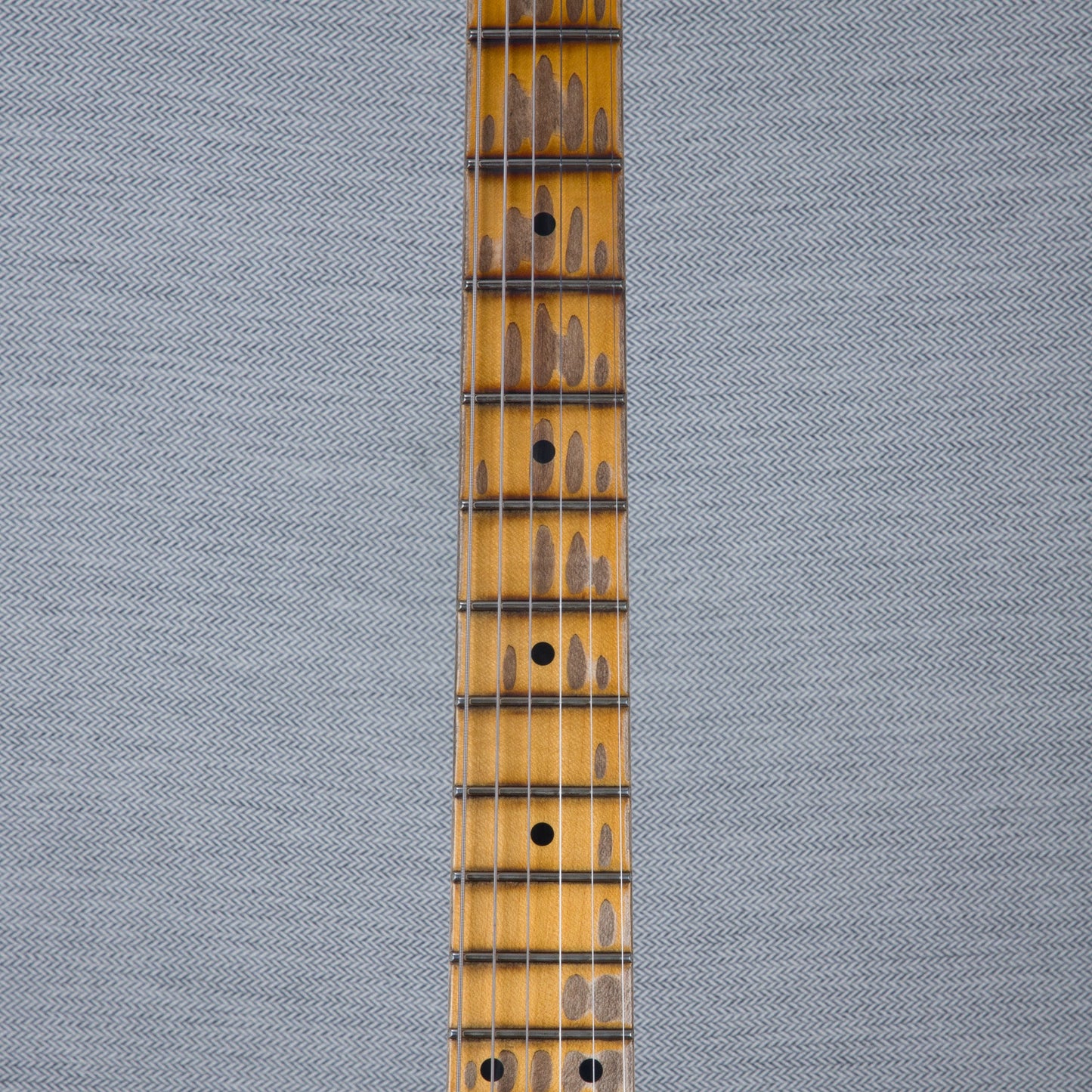 Fender Custom Shop Limited Edition 70th Anniversary 1954 Stratocaster Super Heavy Relic Guitar - Wide-Fade 2-Tone Sunburst - #XN4990