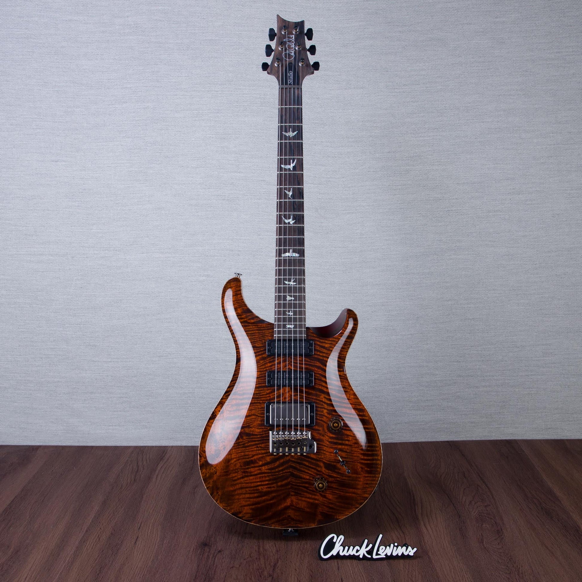 PRS Studio Mango/Ziricote Electric Guitar - Orange Tiger - #0422551