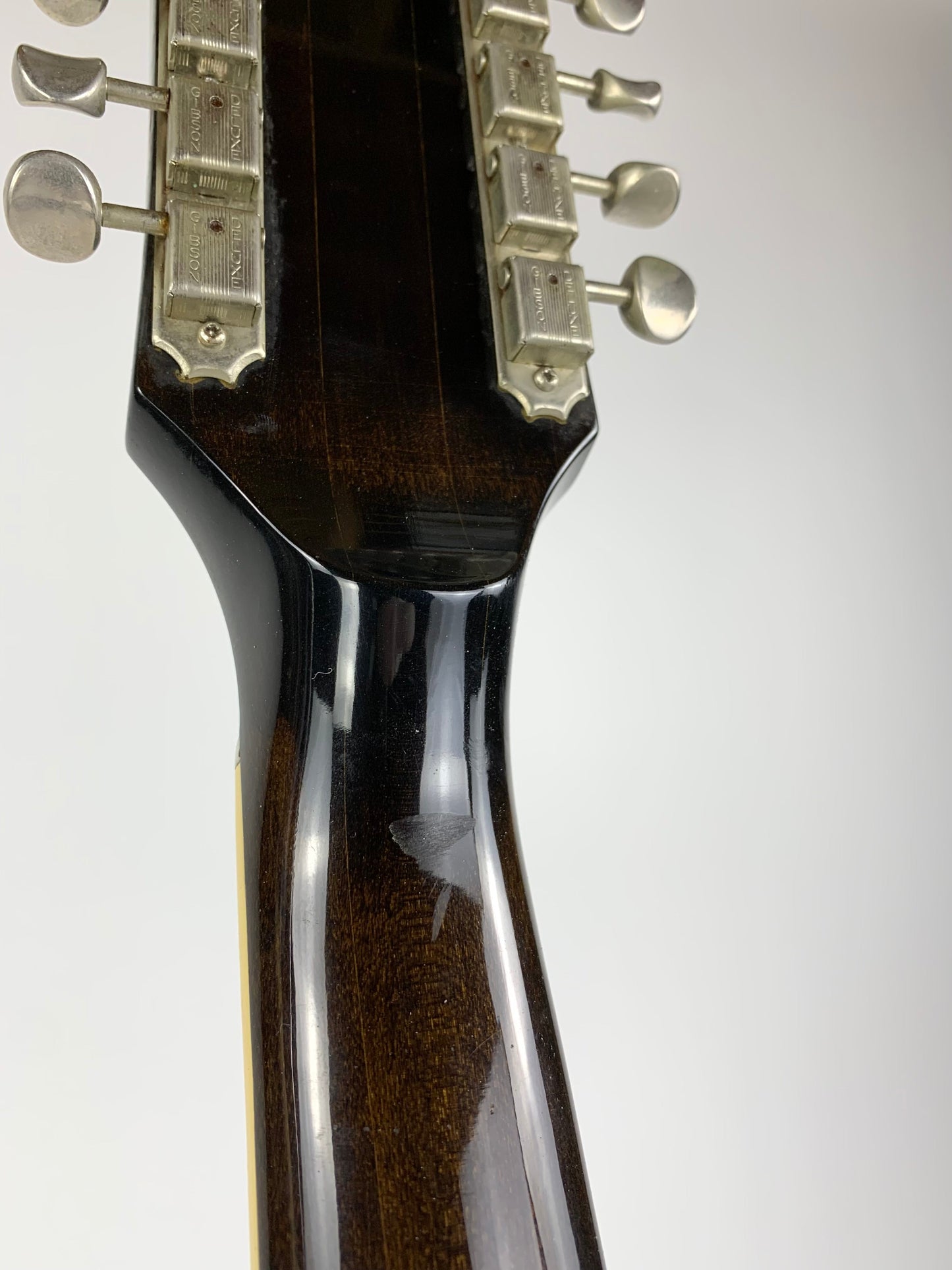 1981 Gibson EDS 1275 Walnut Brown Vintage Double Neck Guitar w Hardshell Case Jimmy Page Vibes