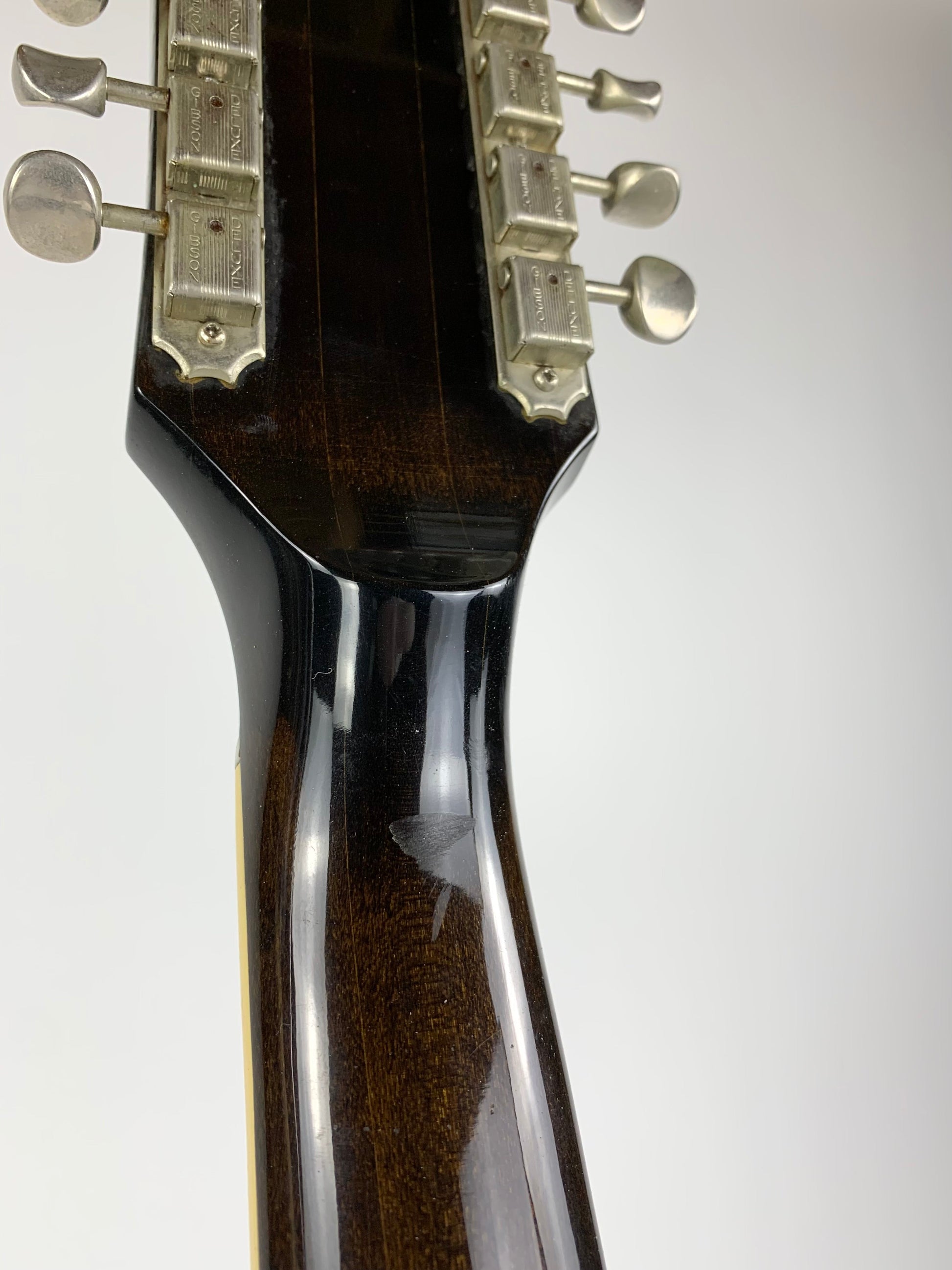 1981 Gibson EDS 1275 Walnut Brown Vintage Double Neck Guitar w Hardshell Case Jimmy Page Vibes