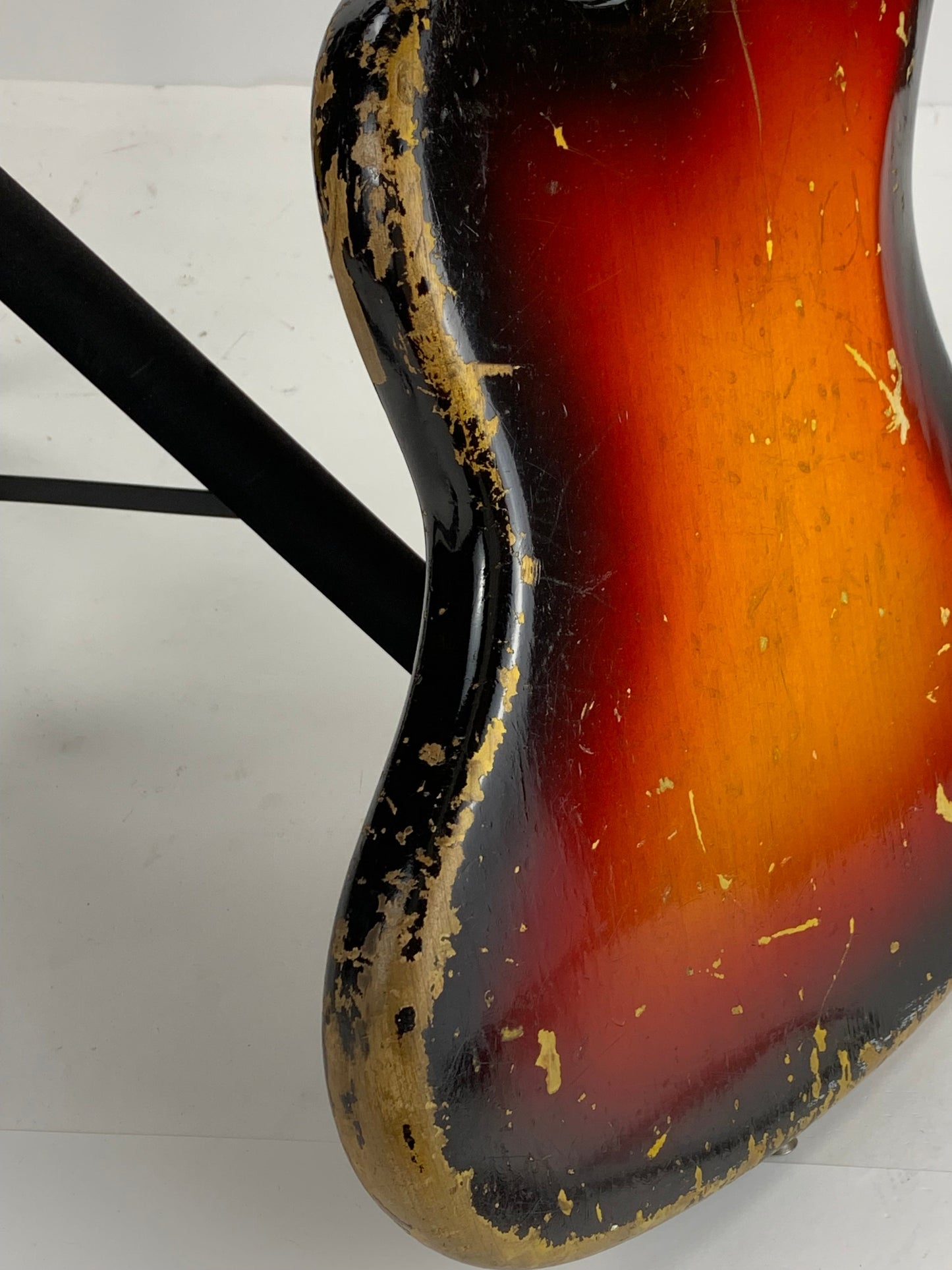 1961 Fender Jazzmaster | Original Vintage Guitar, Slab-Board, Sunburst!