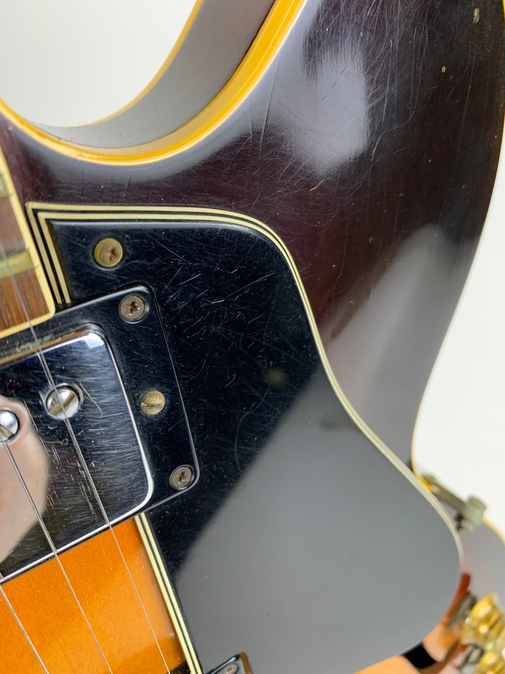 1967 Gibson ES-335 TD Sunburst Vintage Guitar Stoptail | Pat # Sticker Pickups Pre-T-Top!
