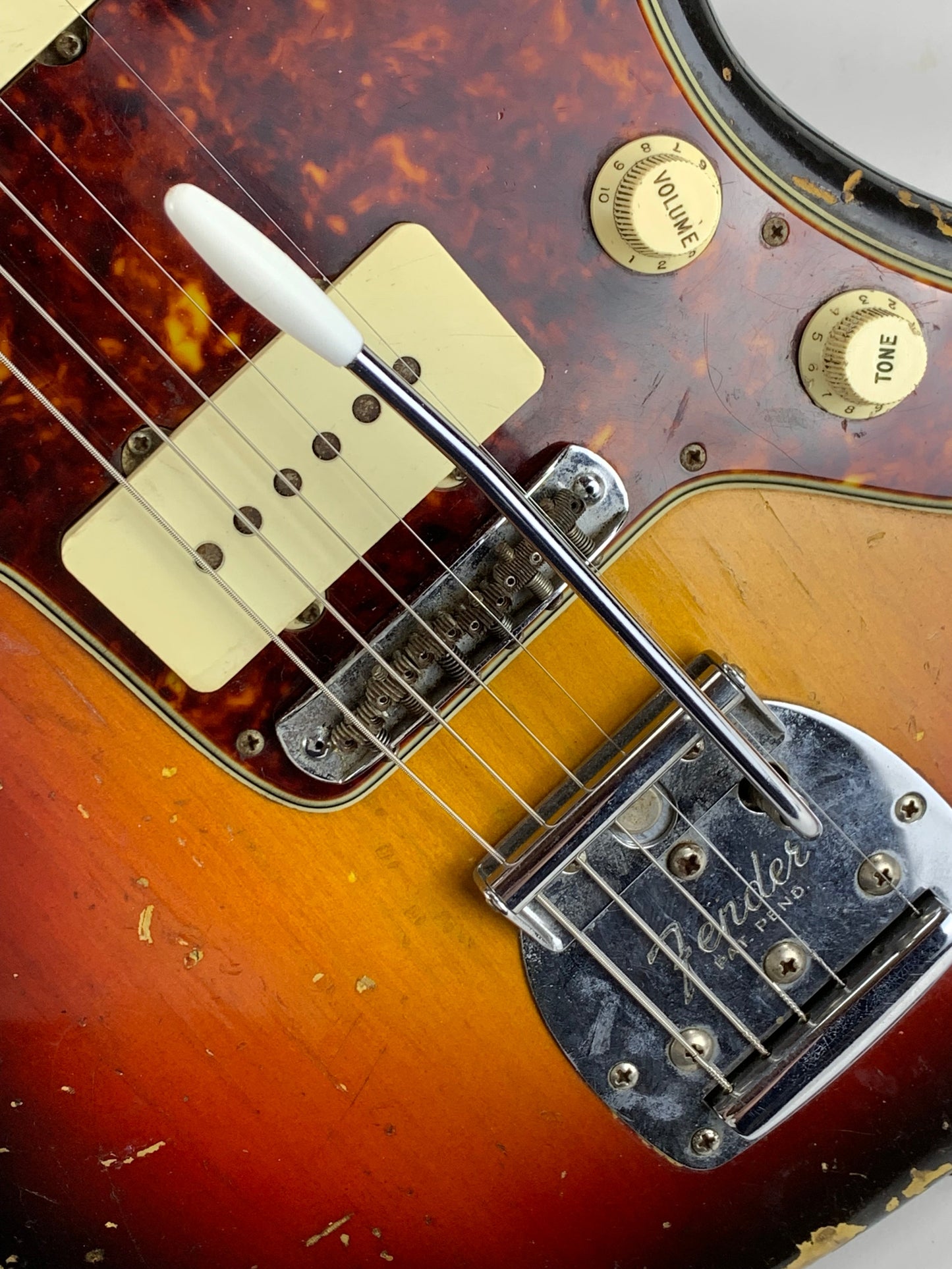 1961 Fender Jazzmaster | Original Vintage Guitar, Slab-Board, Sunburst!